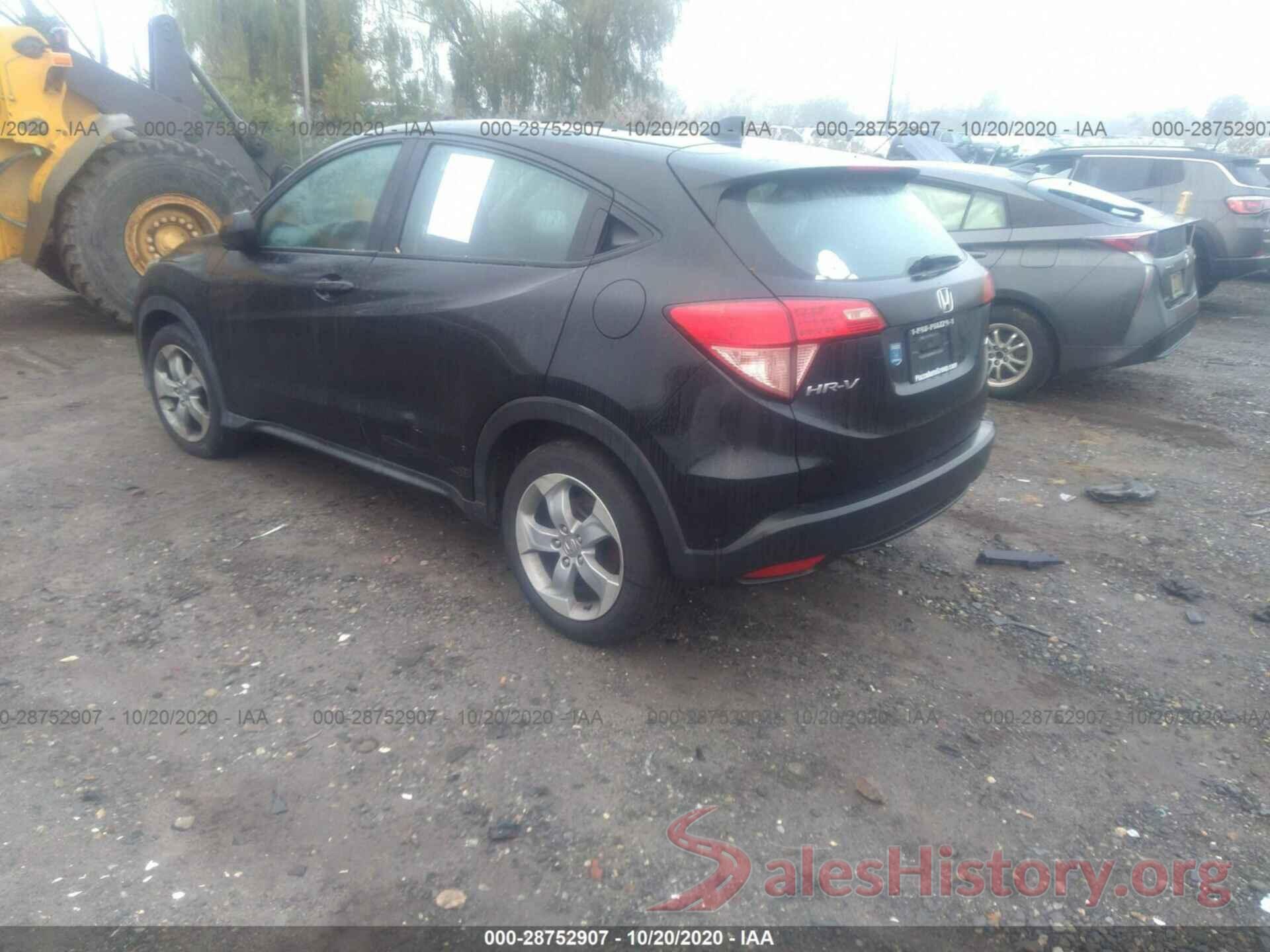 3CZRU6H37GM713461 2016 HONDA HR-V