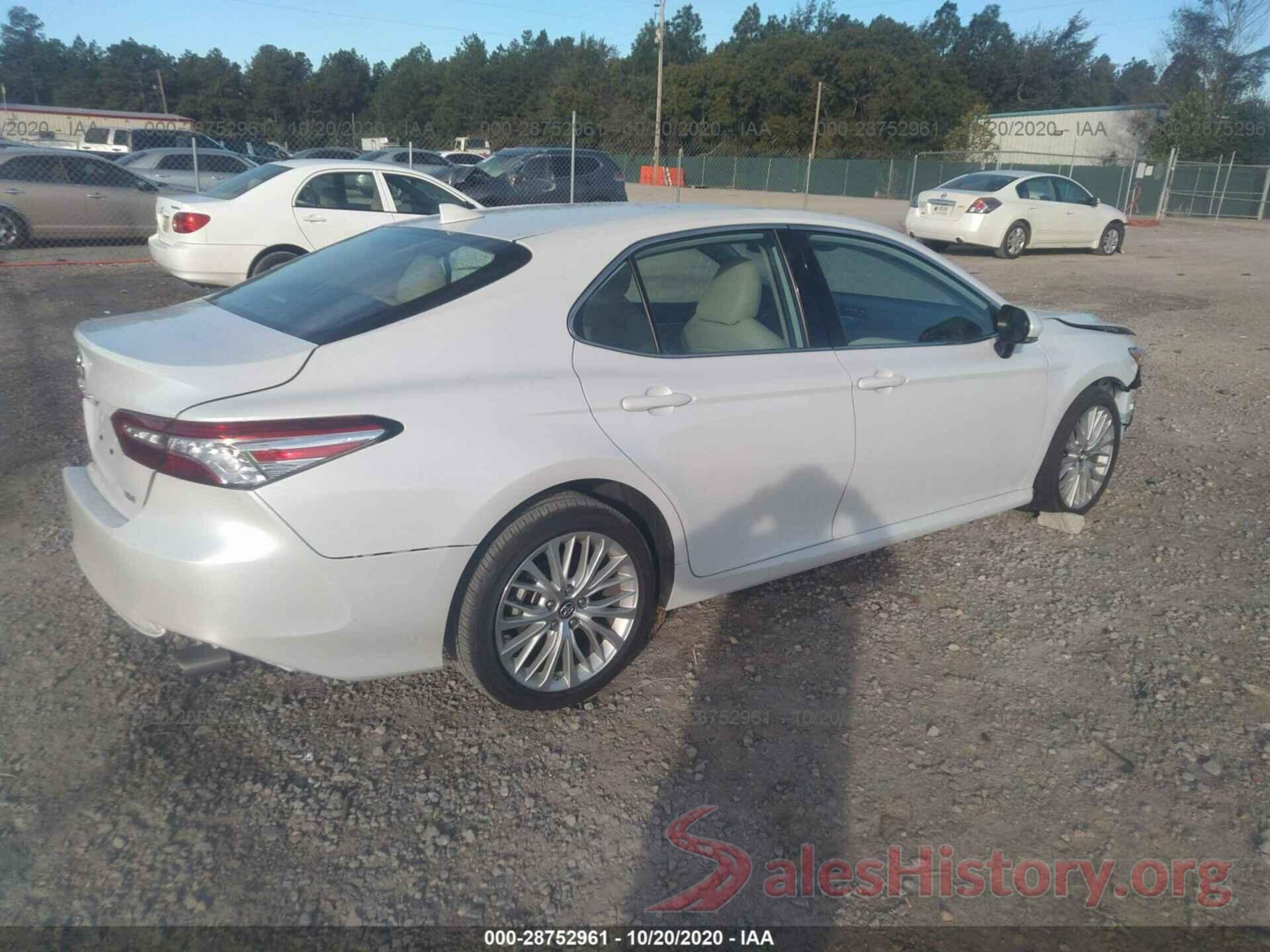 4T1B11HK7KU234645 2019 TOYOTA CAMRY