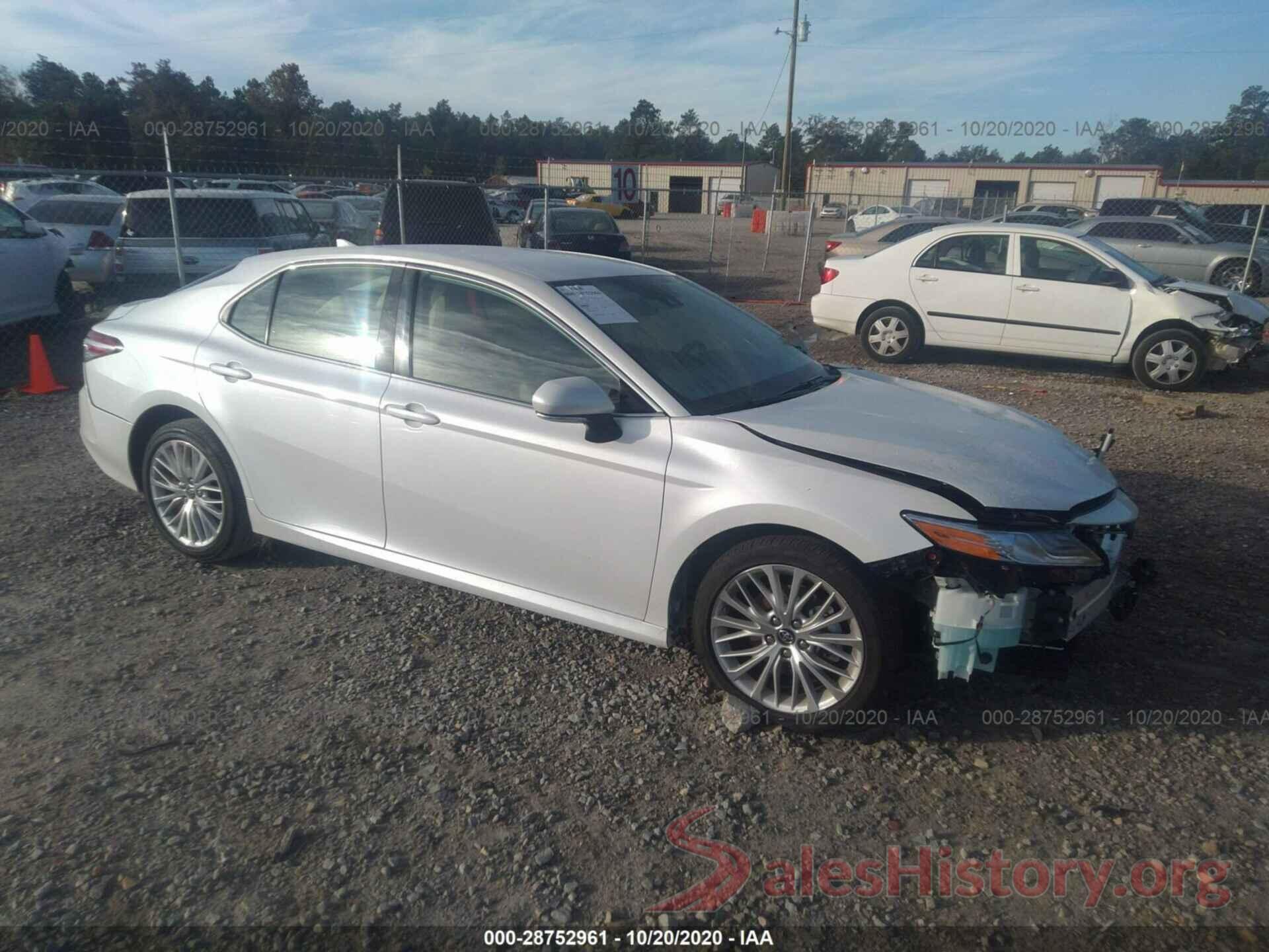 4T1B11HK7KU234645 2019 TOYOTA CAMRY