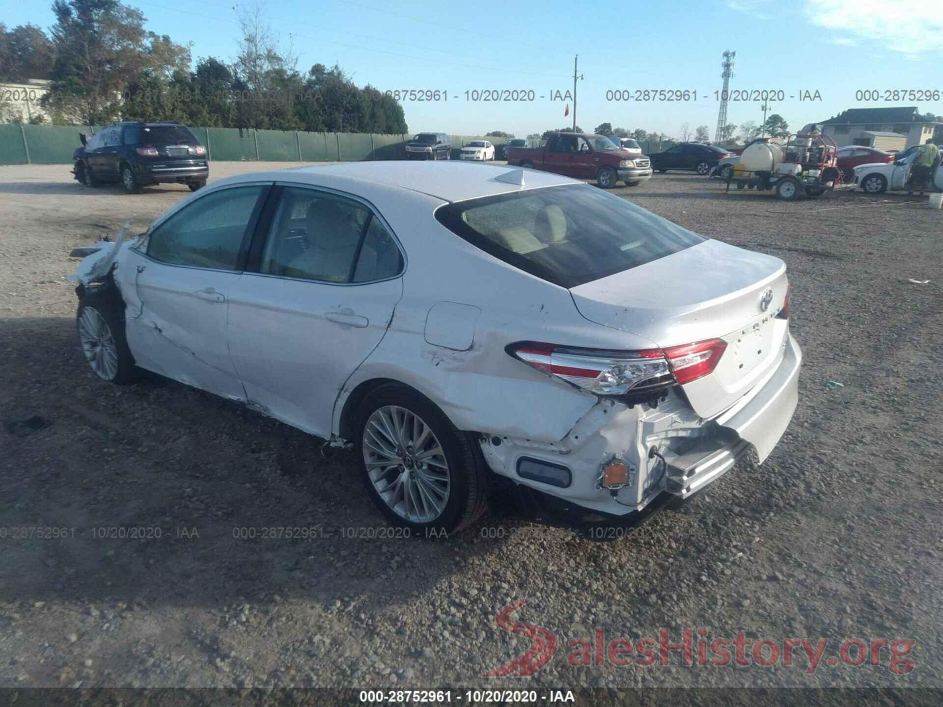 4T1B11HK7KU234645 2019 TOYOTA CAMRY