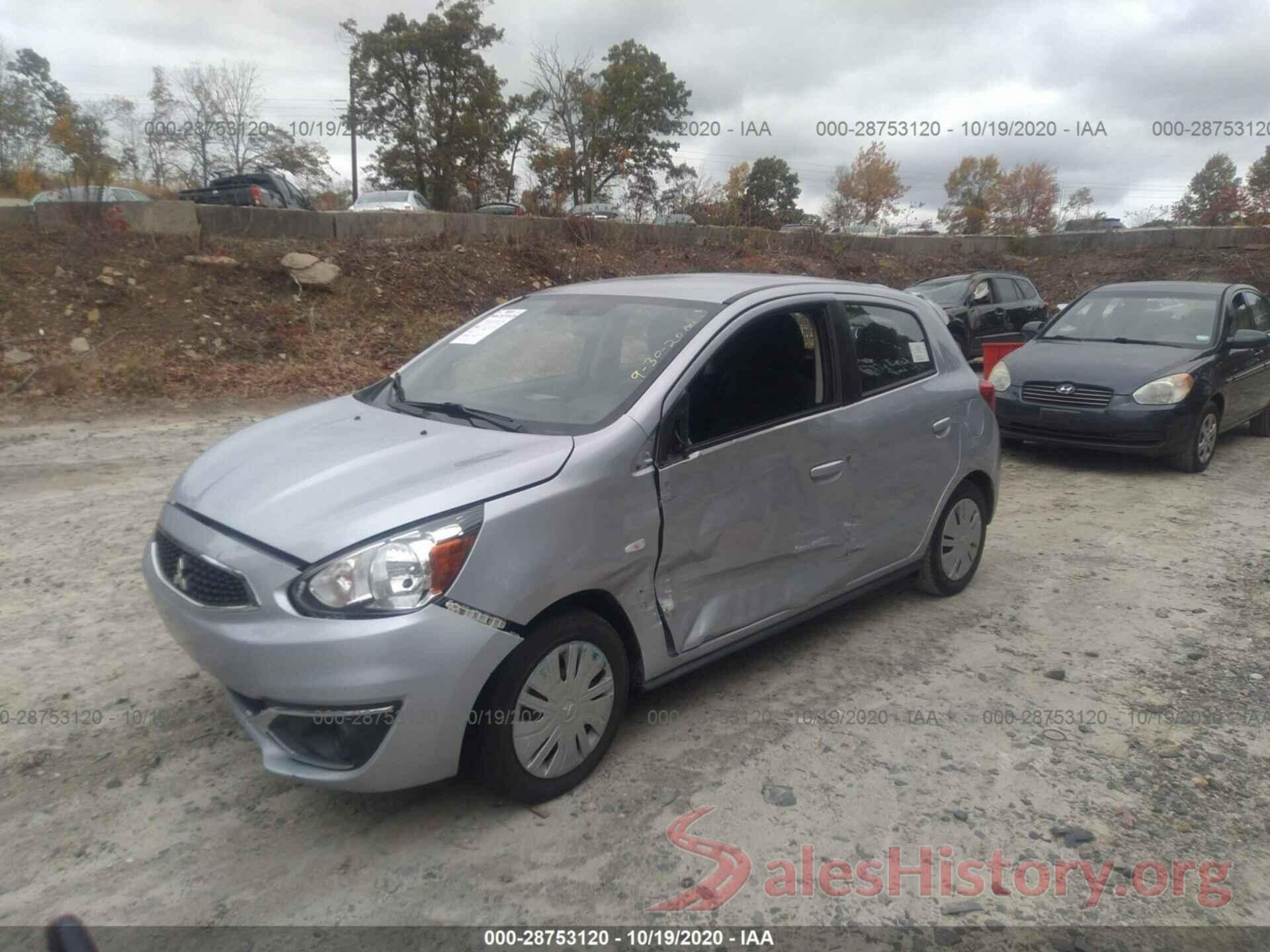 ML32A3HJXHH021913 2017 MITSUBISHI MIRAGE