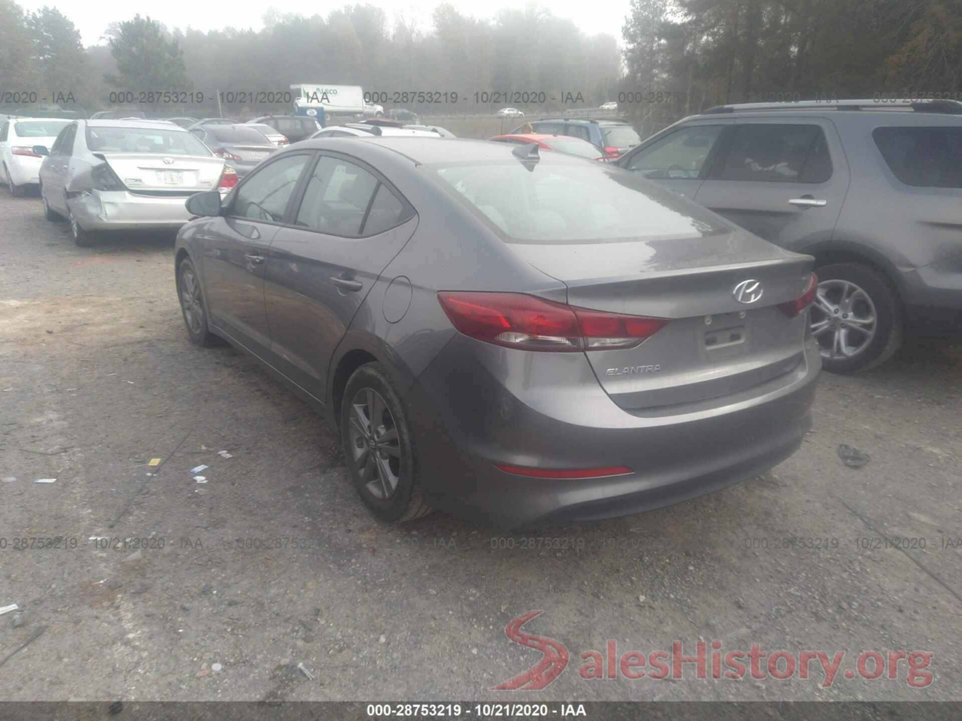 5NPD84LF2JH265847 2018 HYUNDAI ELANTRA