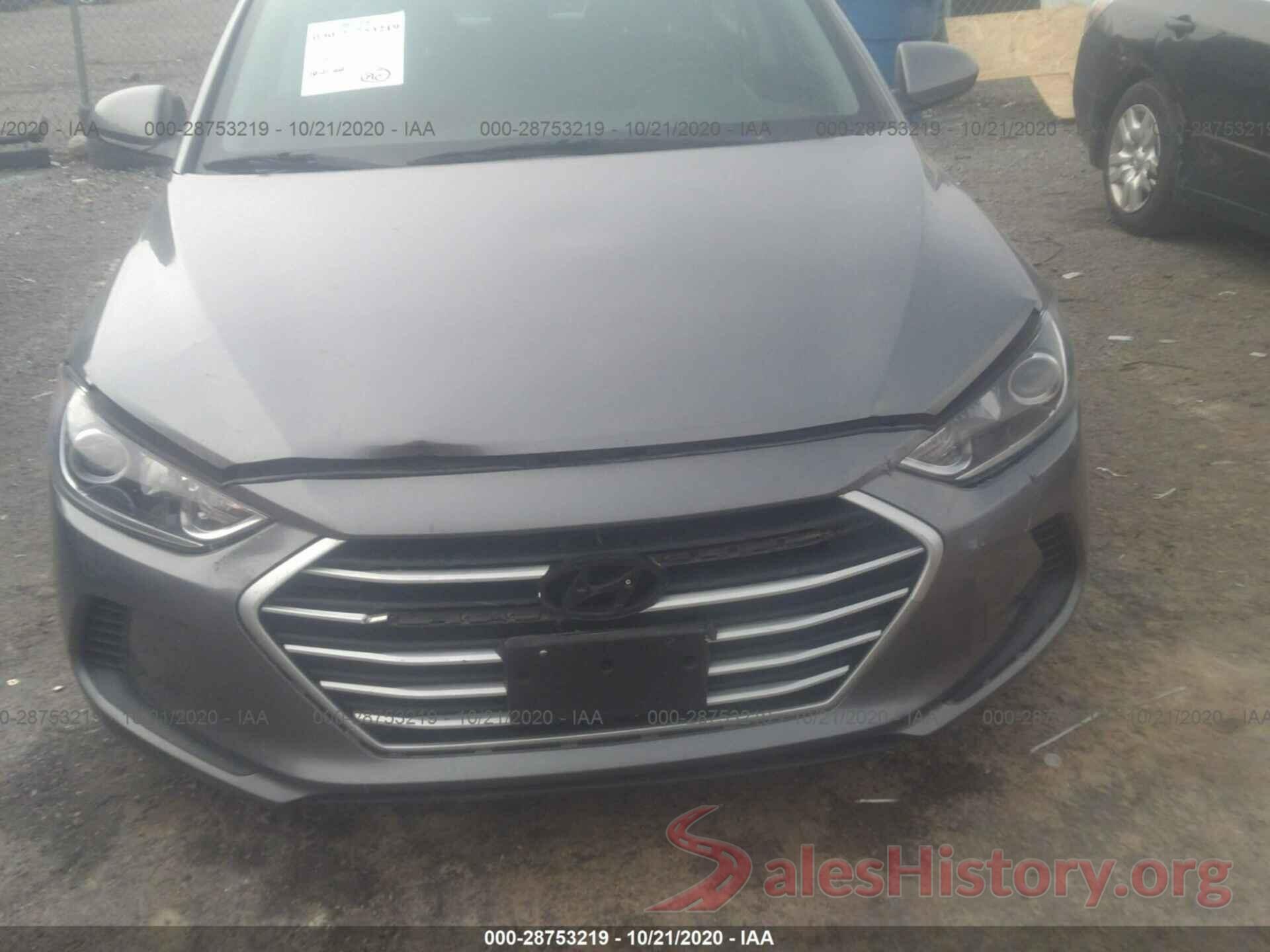 5NPD84LF2JH265847 2018 HYUNDAI ELANTRA