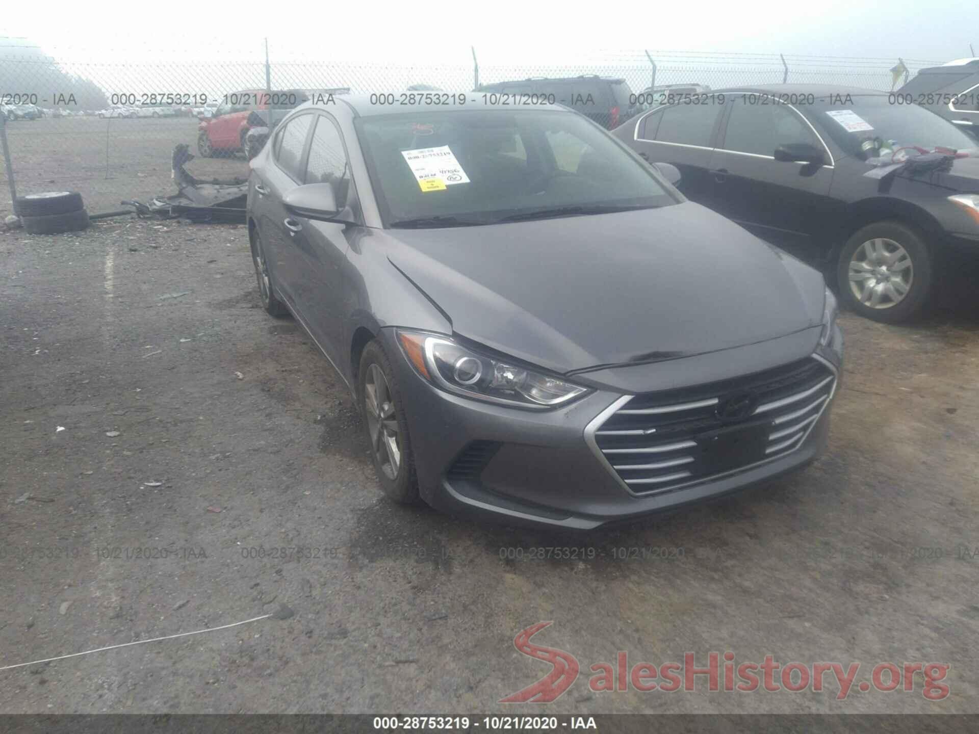 5NPD84LF2JH265847 2018 HYUNDAI ELANTRA