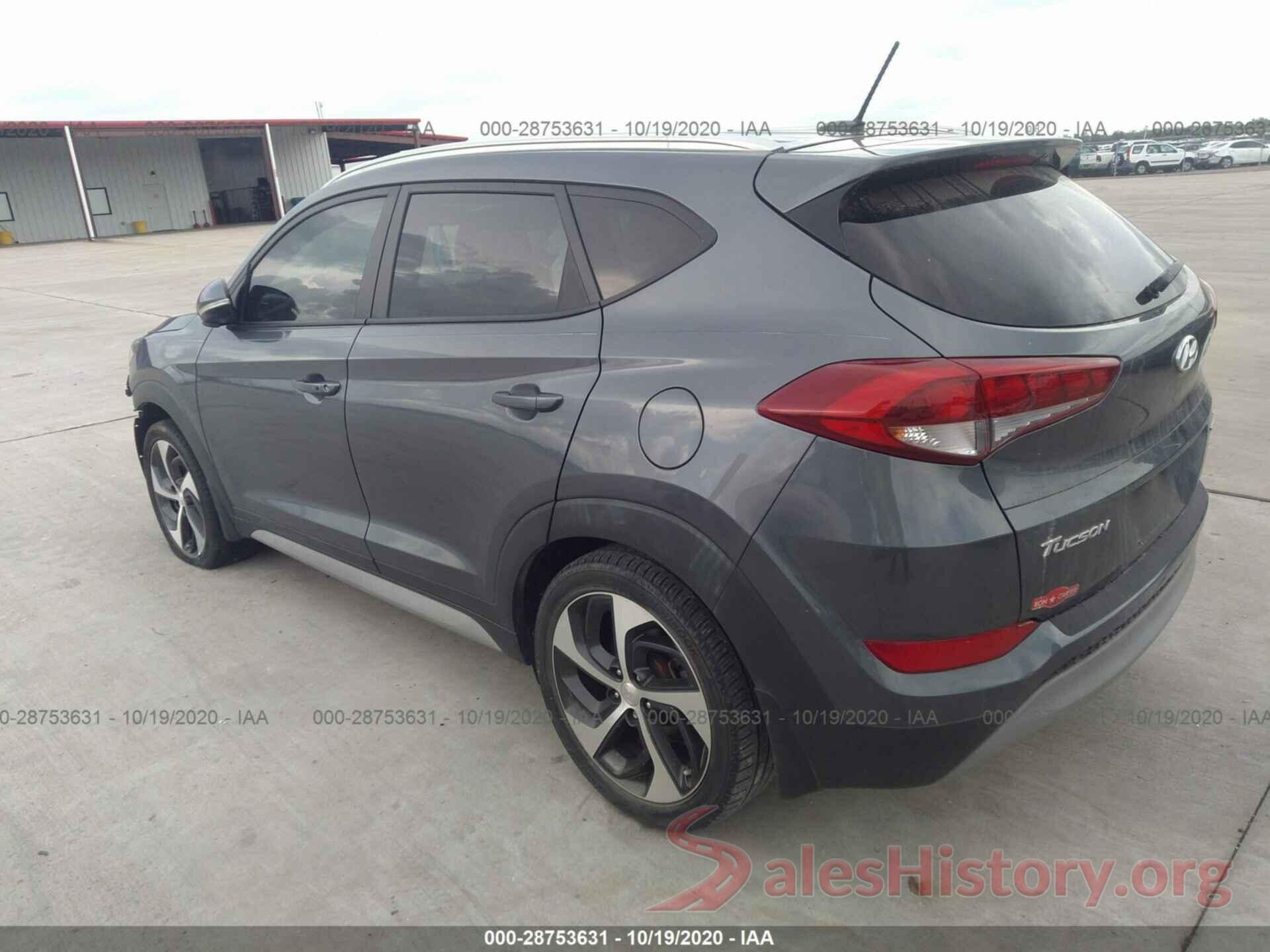 KM8J33A24HU420244 2017 HYUNDAI TUCSON