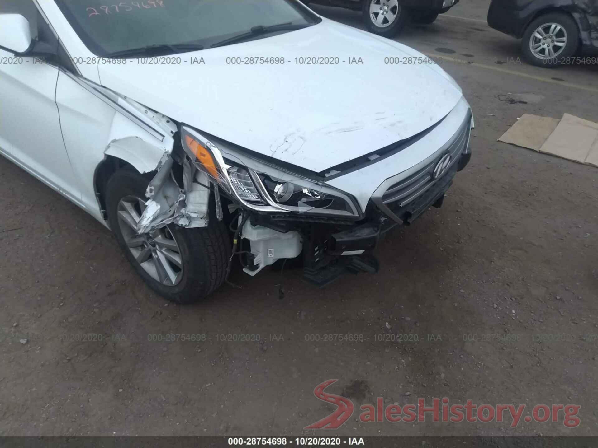 5NPE24AF3GH301188 2016 HYUNDAI SONATA