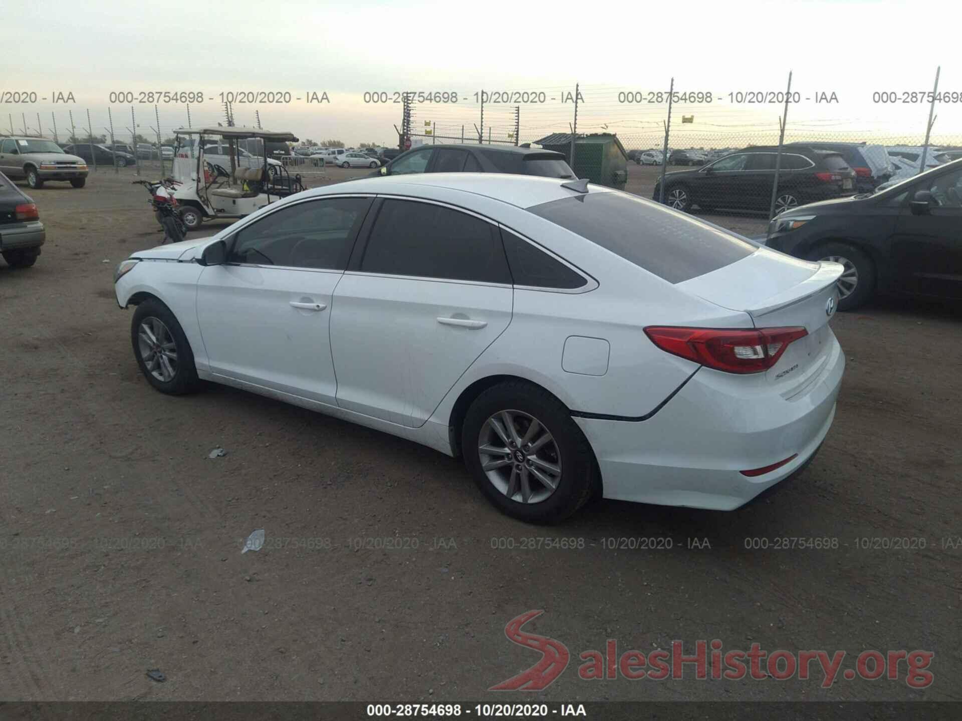 5NPE24AF3GH301188 2016 HYUNDAI SONATA