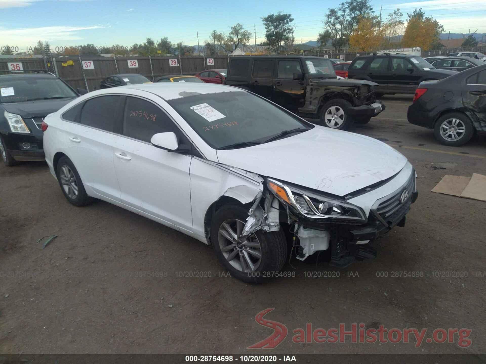 5NPE24AF3GH301188 2016 HYUNDAI SONATA