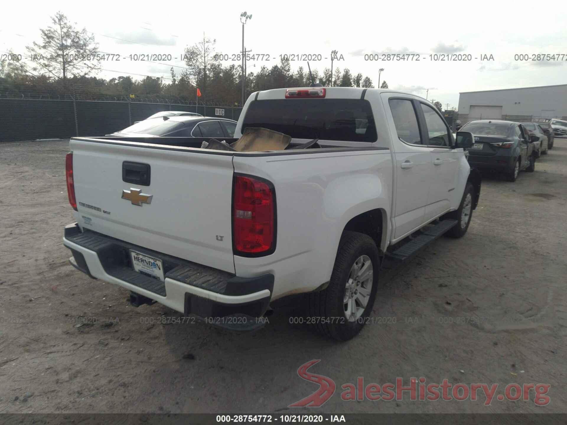 1GCGSCEN8L1173570 2020 CHEVROLET COLORADO