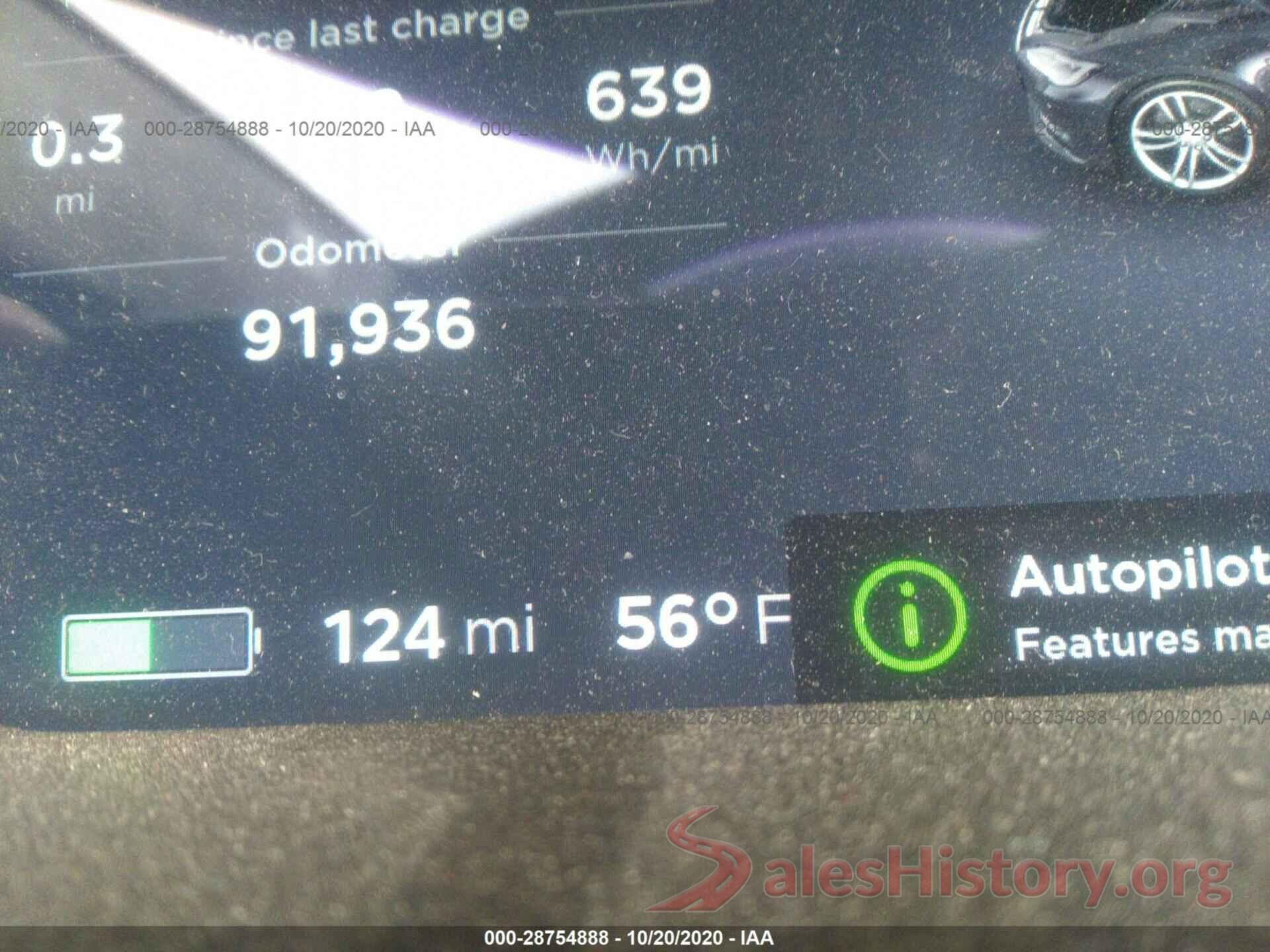 5YJSA1E23GF130419 2016 TESLA MODEL S