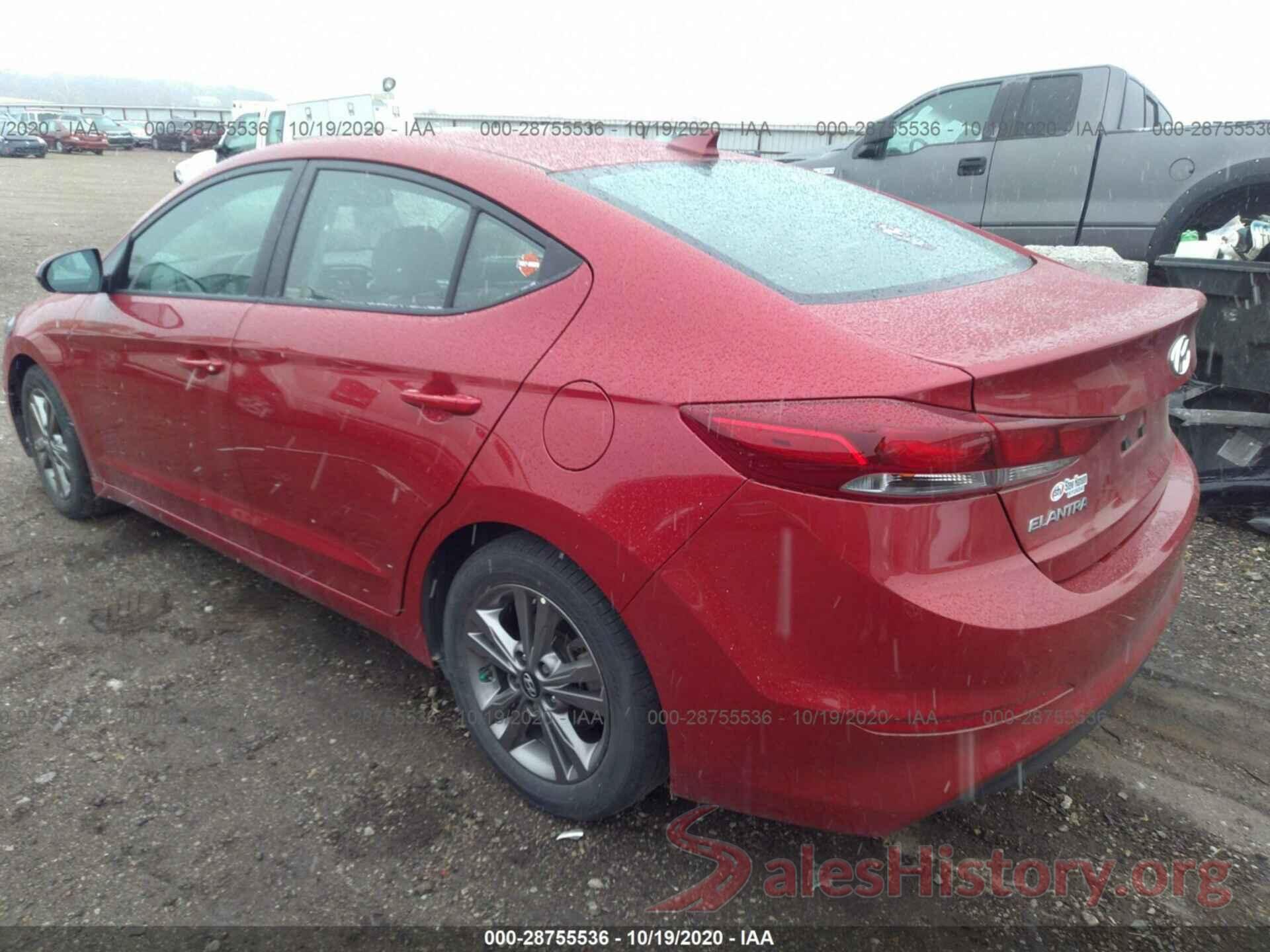 5NPD84LF3JH394292 2018 HYUNDAI ELANTRA