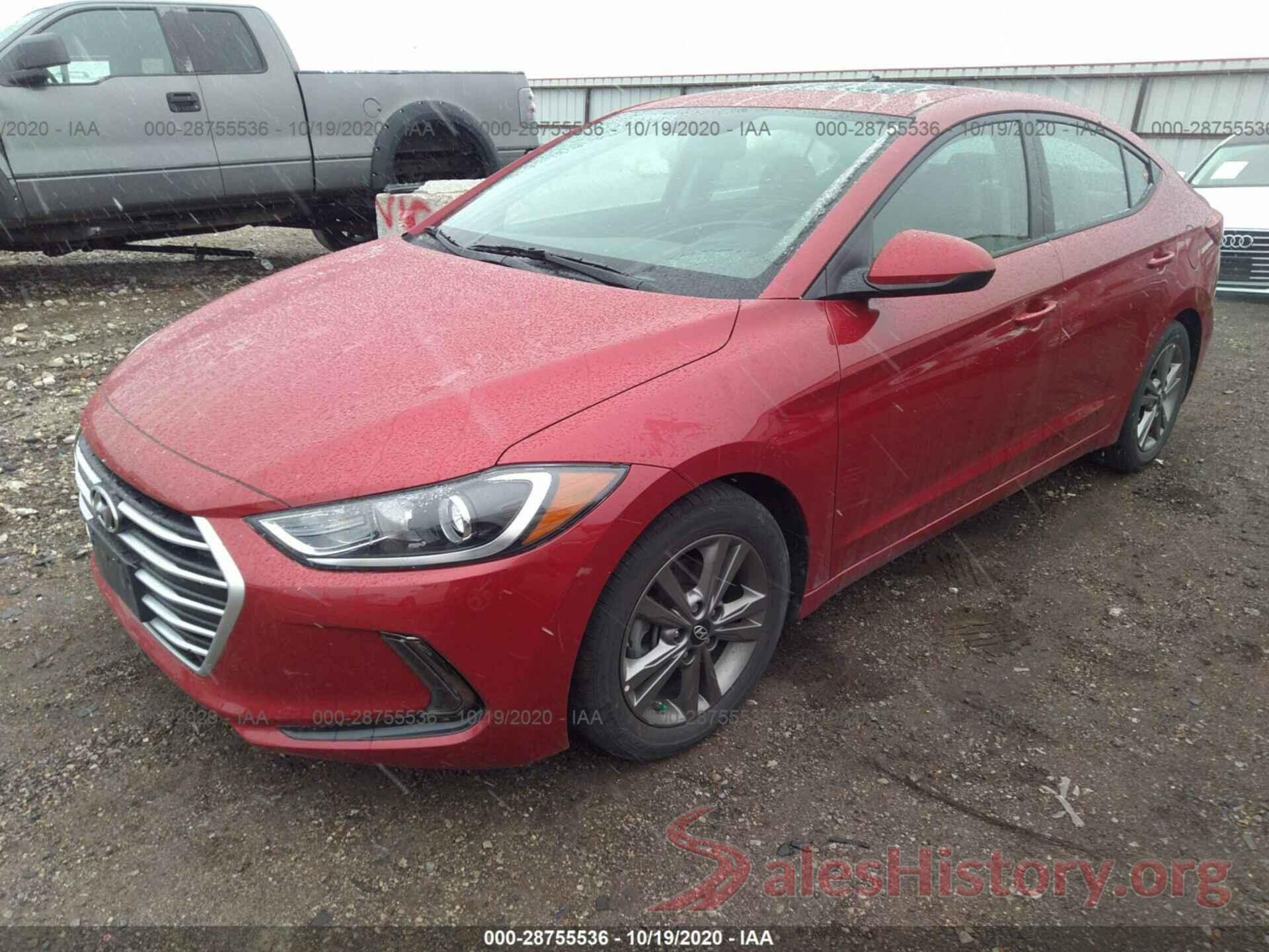 5NPD84LF3JH394292 2018 HYUNDAI ELANTRA