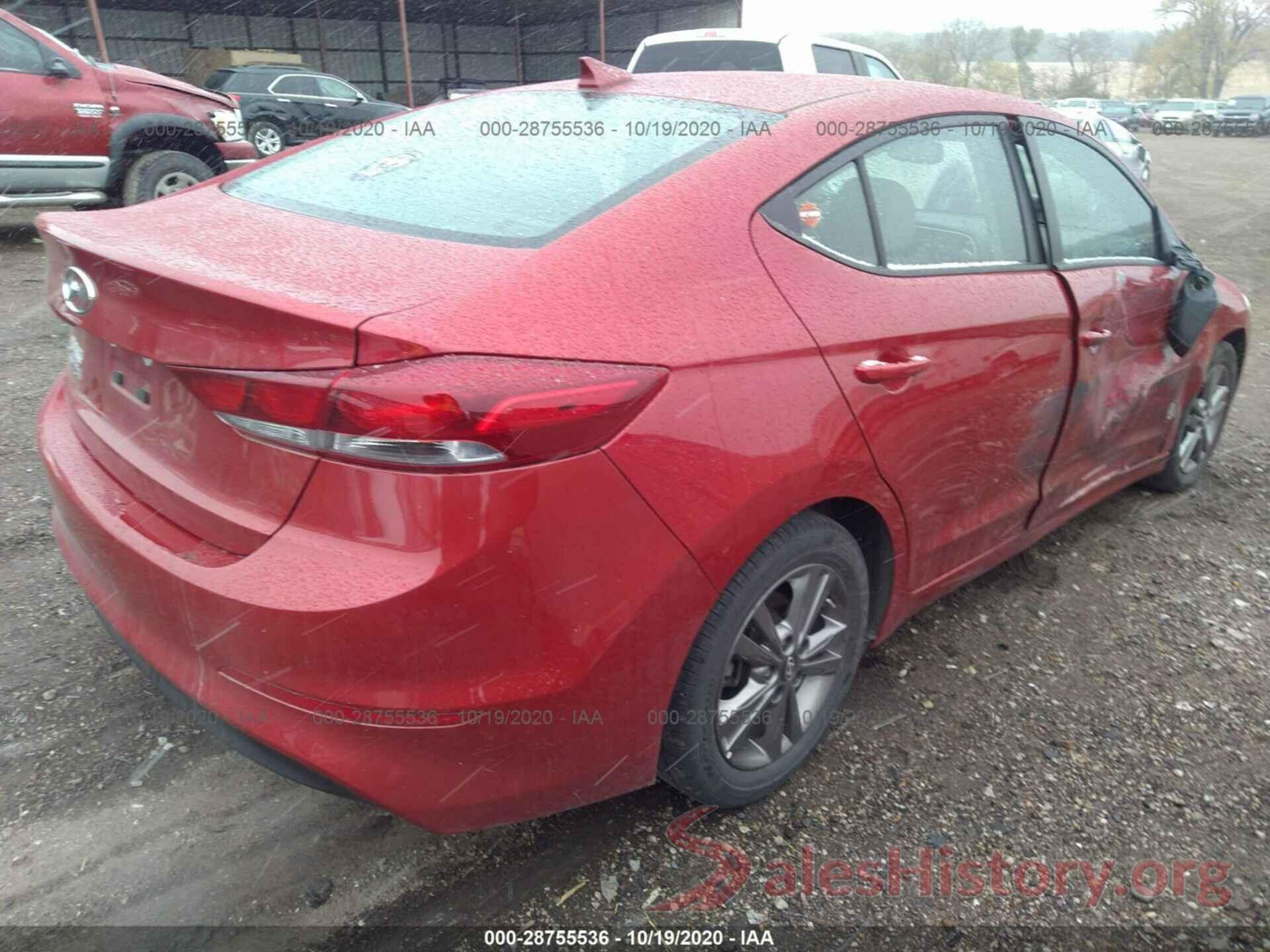 5NPD84LF3JH394292 2018 HYUNDAI ELANTRA