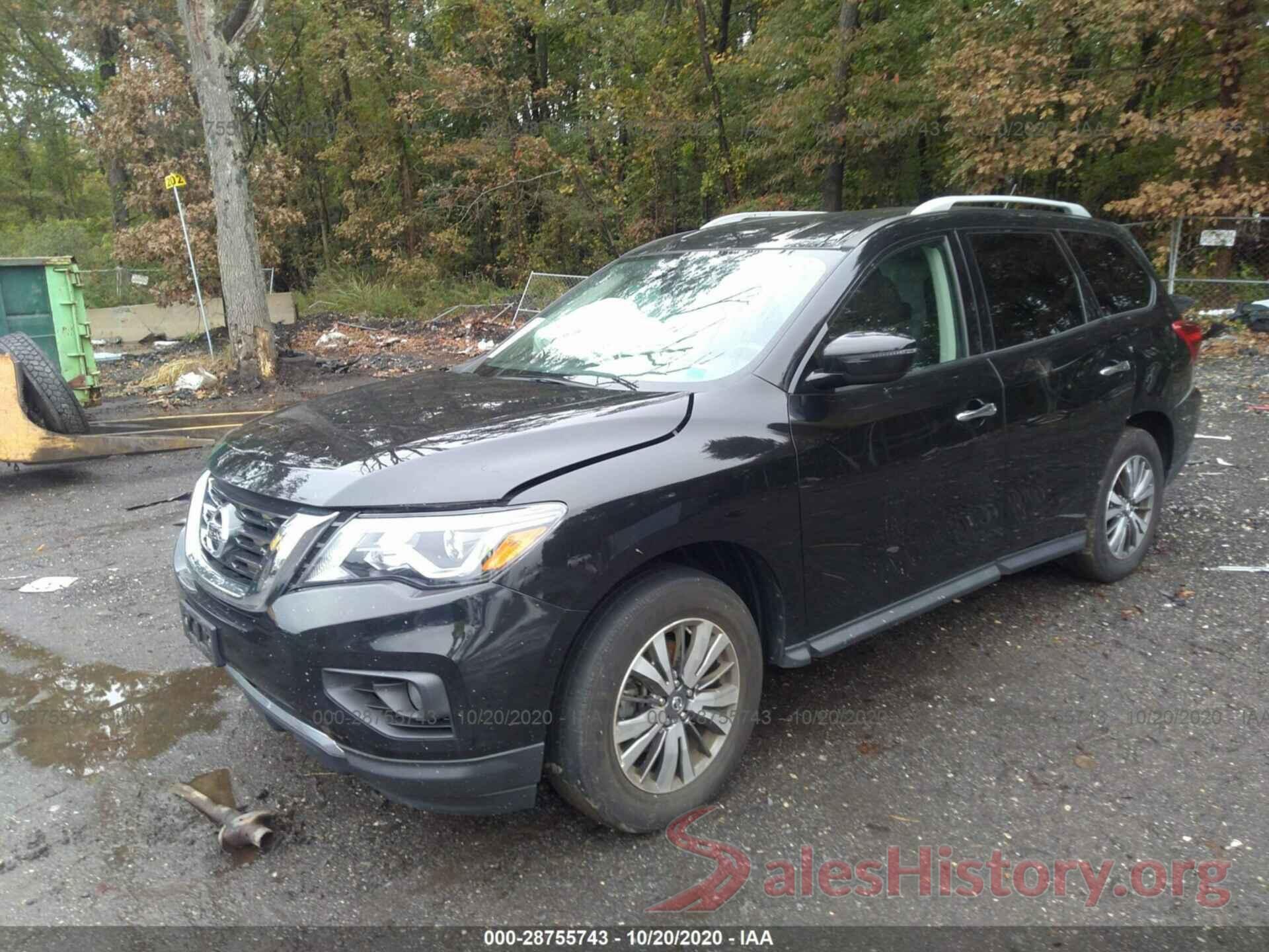 5N1DR2MM5JC664662 2018 NISSAN PATHFINDER