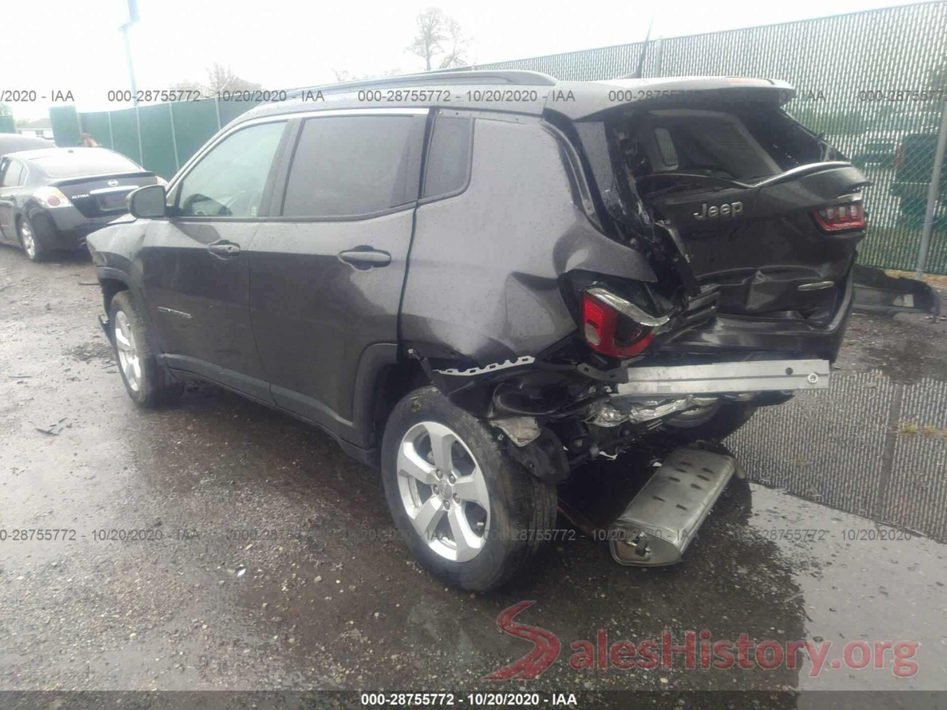 3C4NJDBB5KT849913 2019 JEEP COMPASS