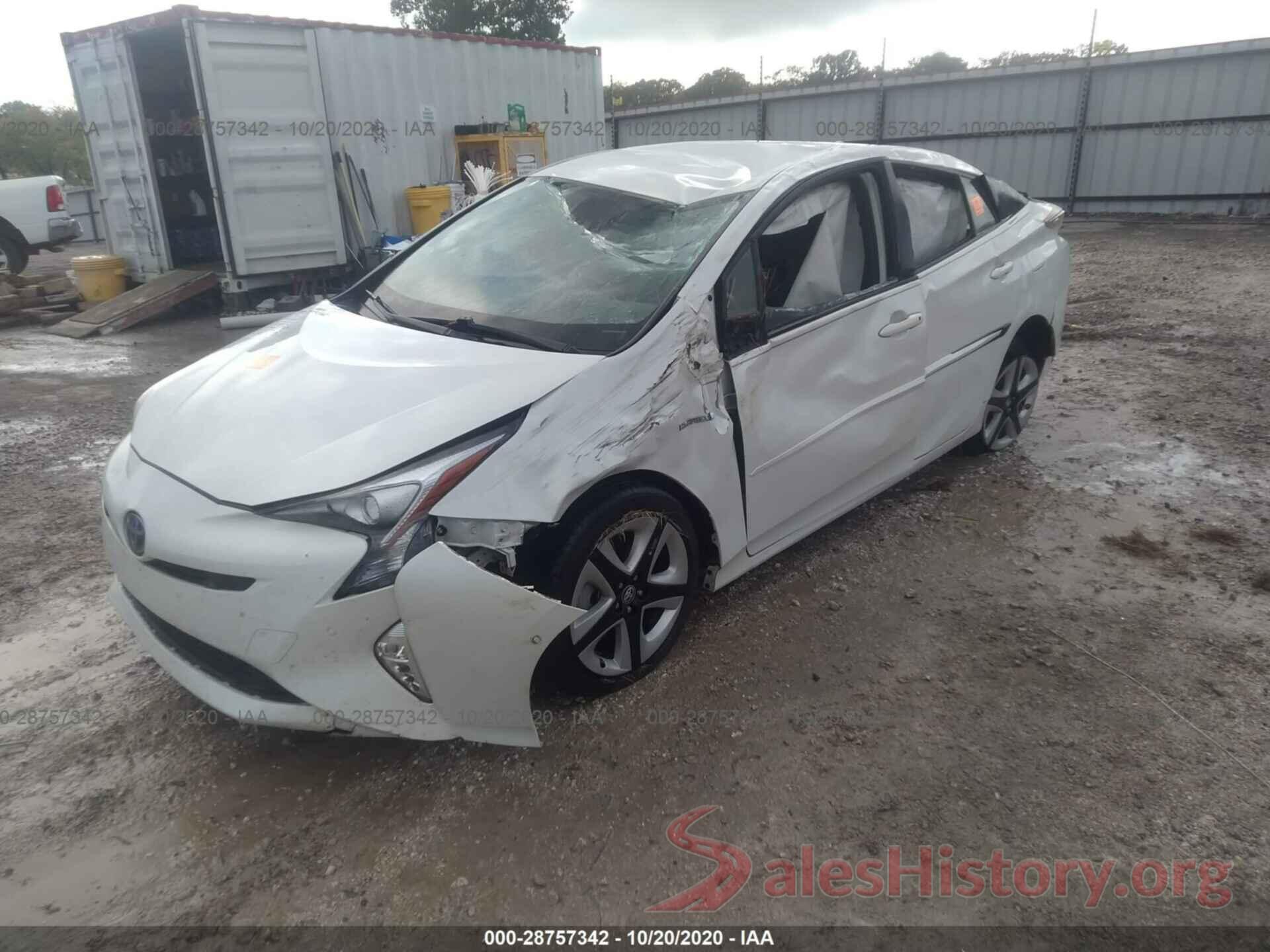 JTDKARFU7H3042230 2017 TOYOTA PRIUS