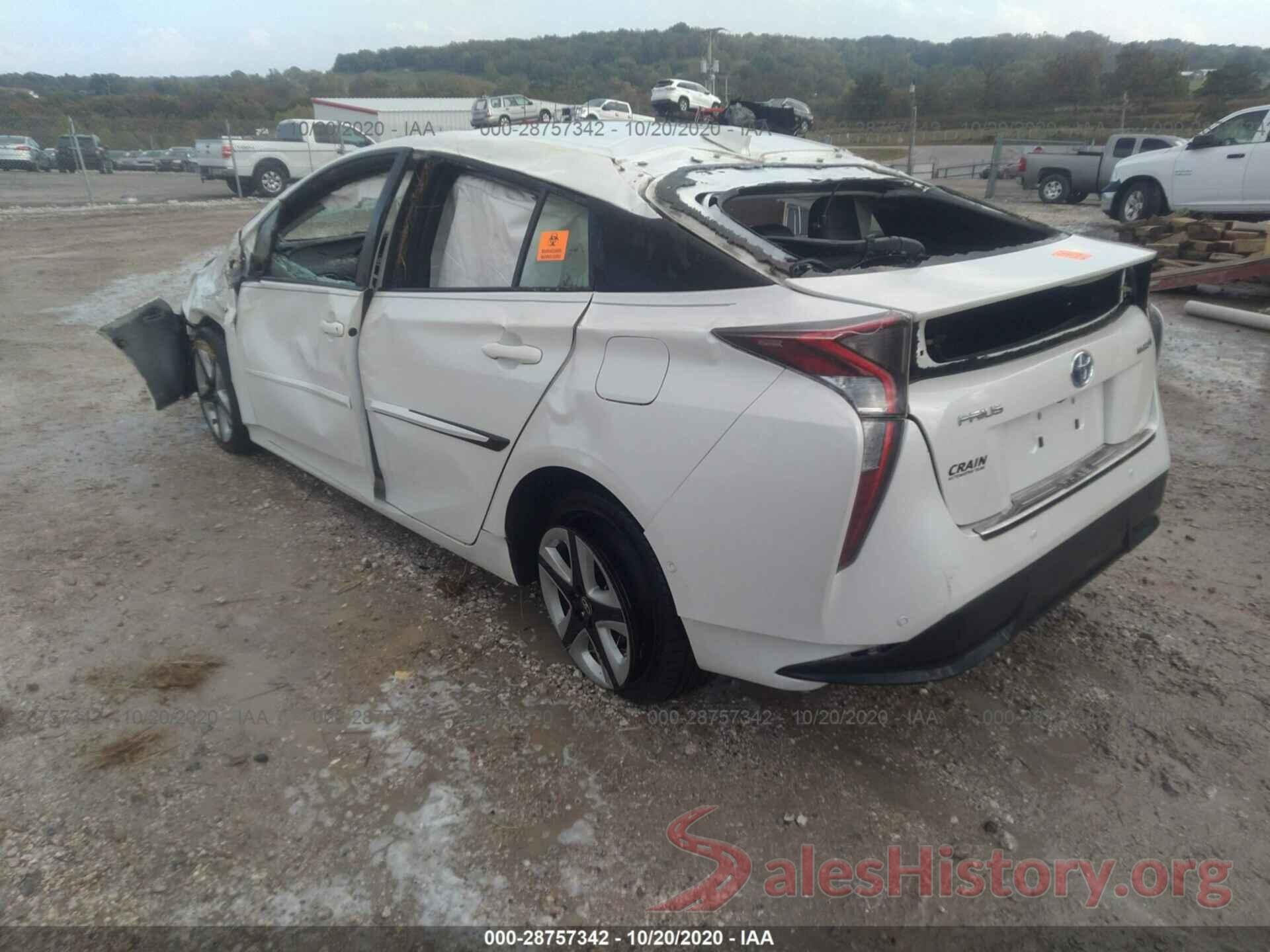 JTDKARFU7H3042230 2017 TOYOTA PRIUS