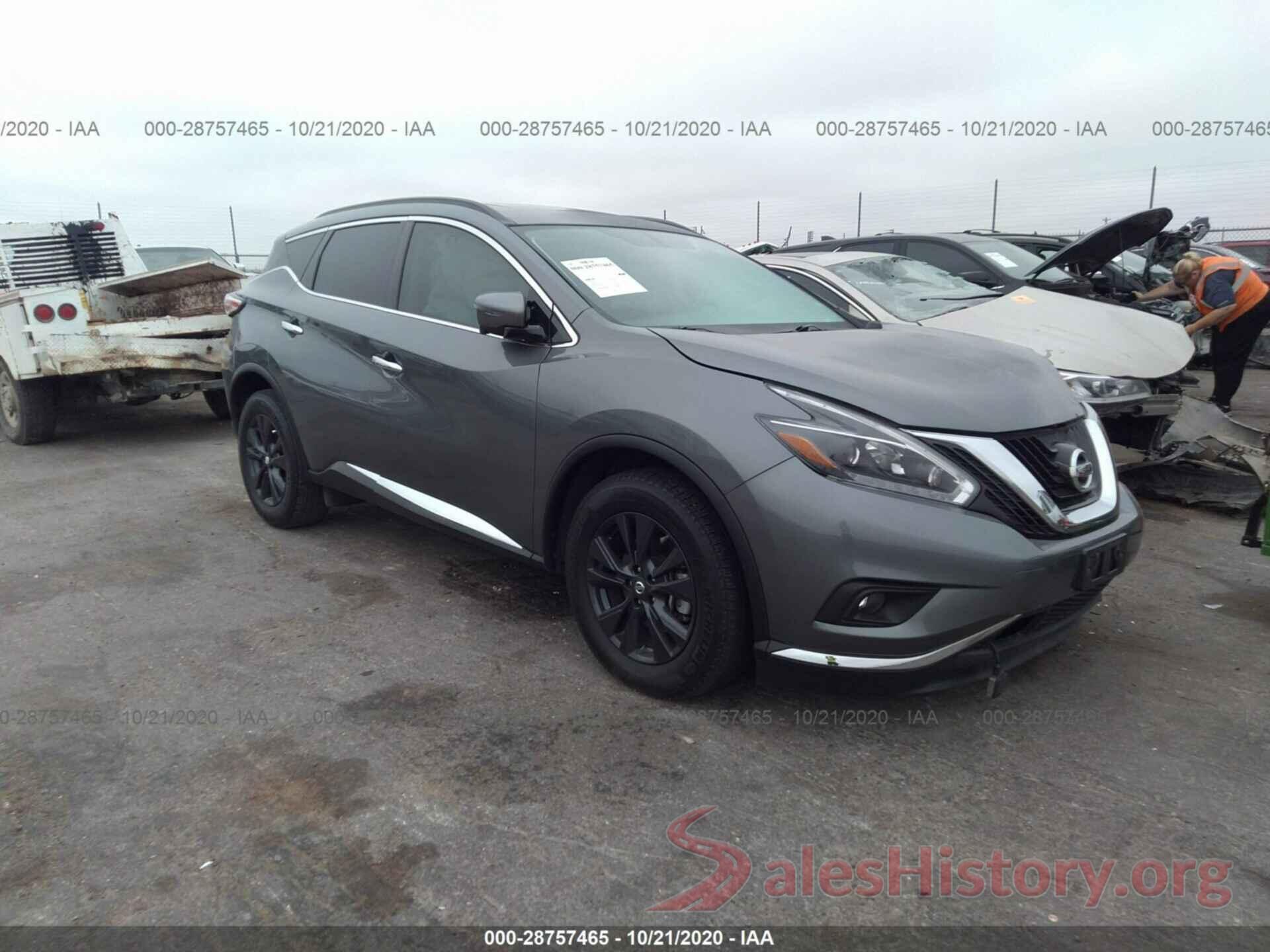 5N1AZ2MG2JN150091 2018 NISSAN MURANO