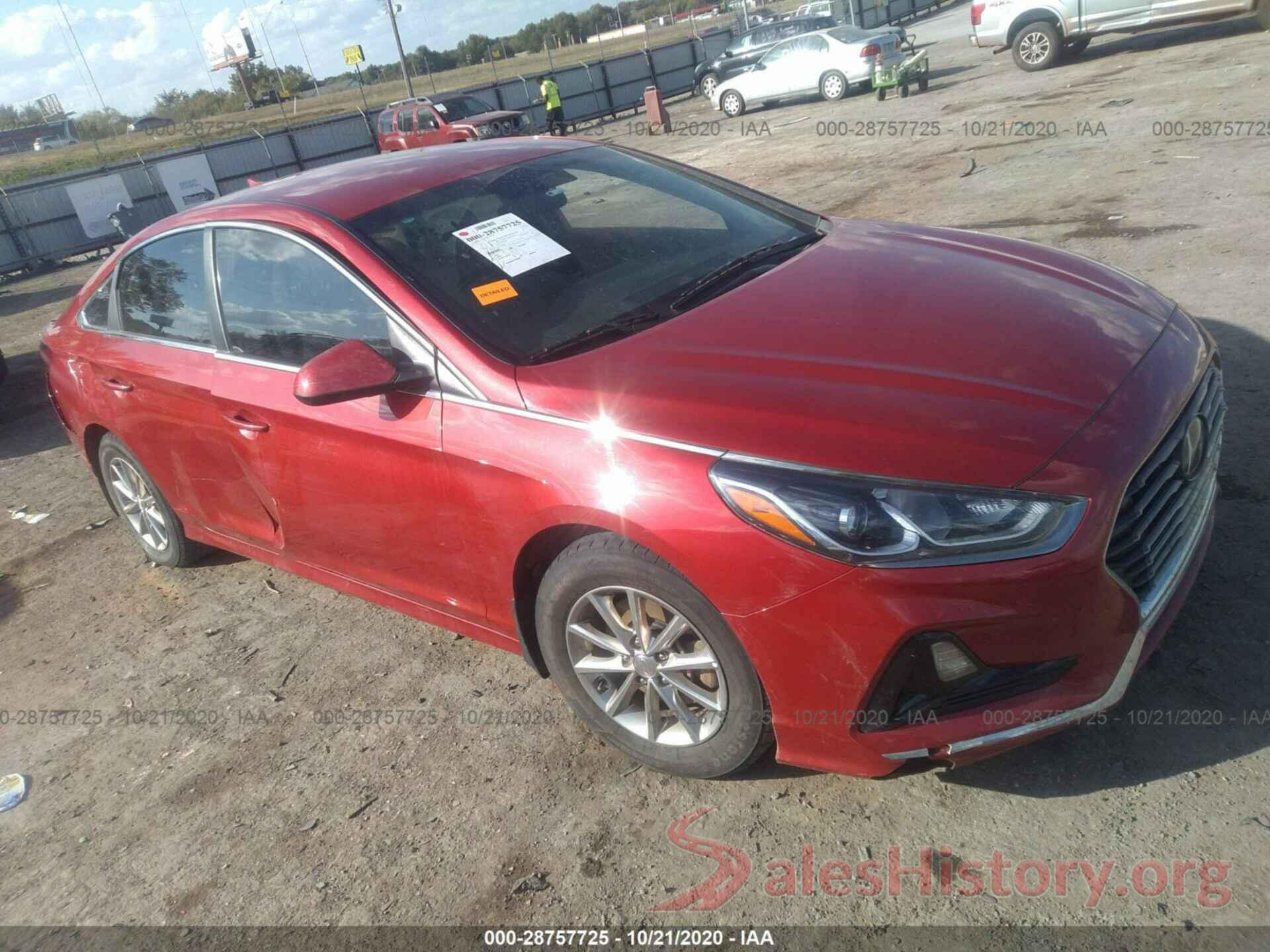 5NPE24AFXKH738369 2019 HYUNDAI SONATA