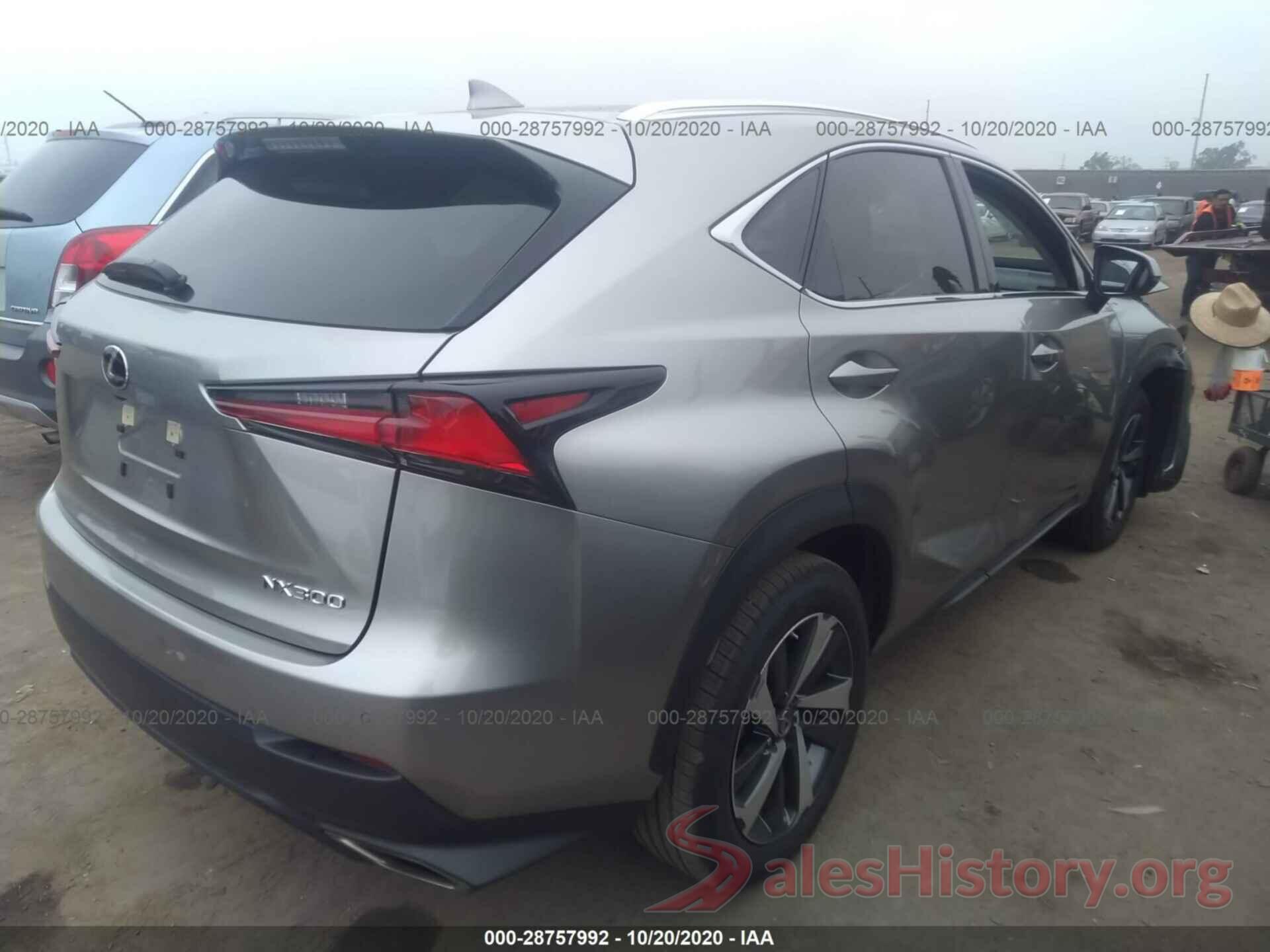 JTJDARBZ9L5000159 2020 LEXUS NX