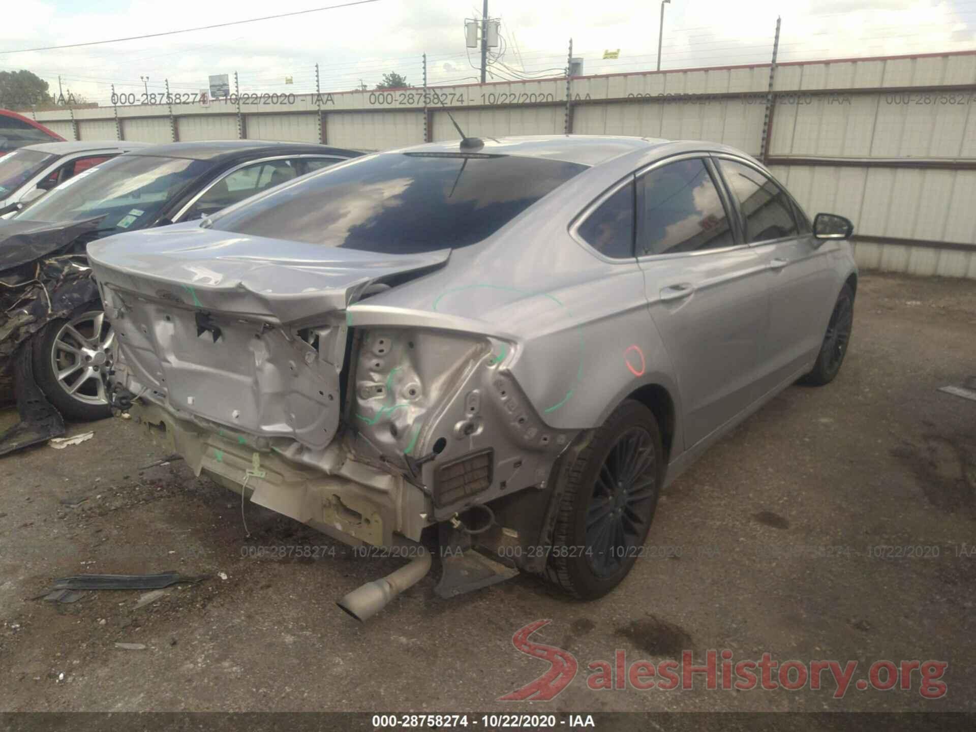 3FA6P0HD1GR340545 2016 FORD FUSION