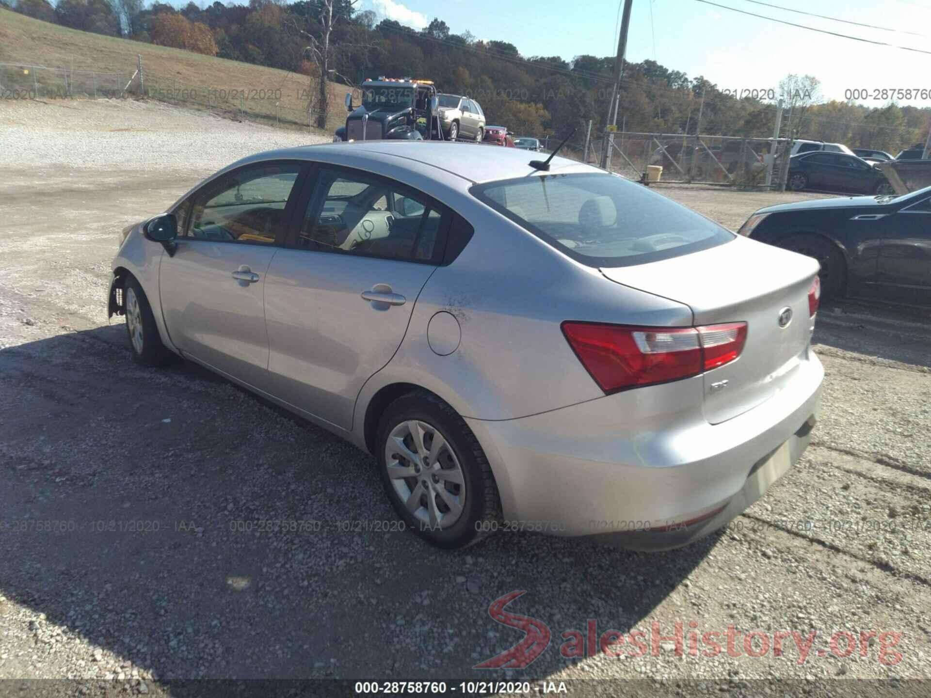 KNADM4A32G6552500 2016 KIA RIO