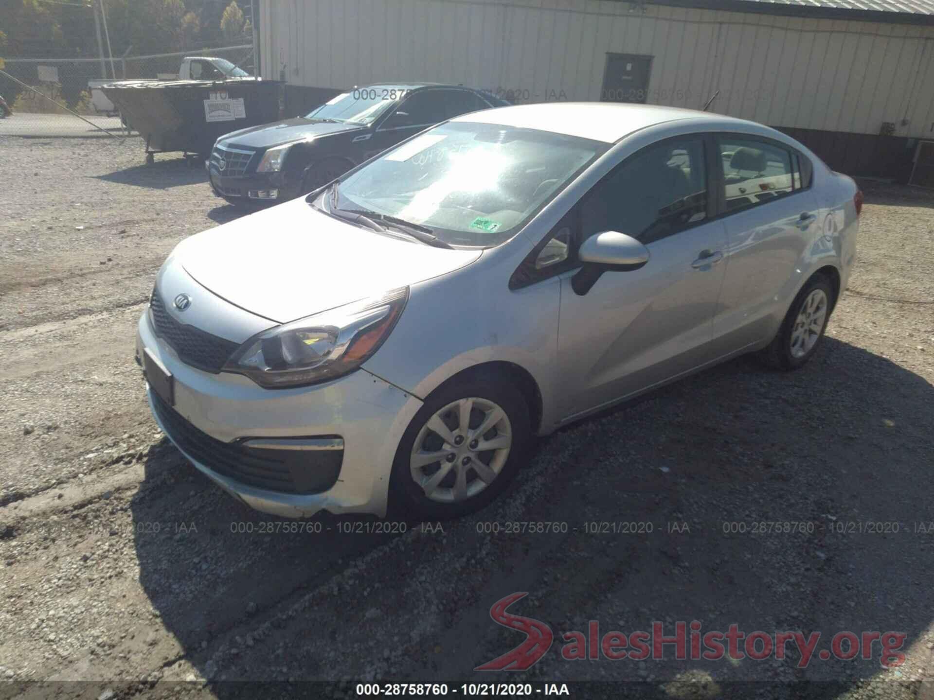 KNADM4A32G6552500 2016 KIA RIO