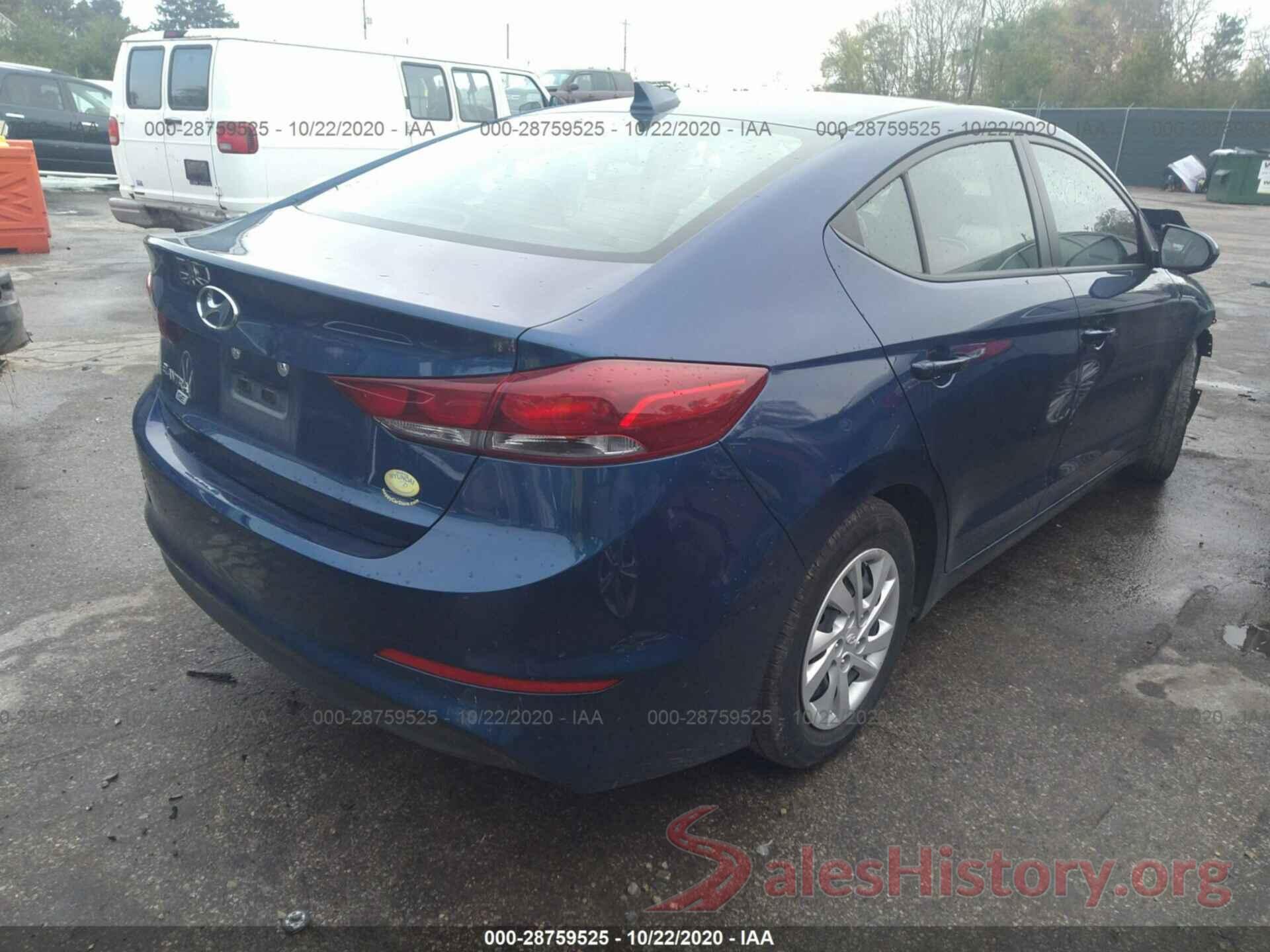 5NPD74LF9JH375877 2018 HYUNDAI ELANTRA