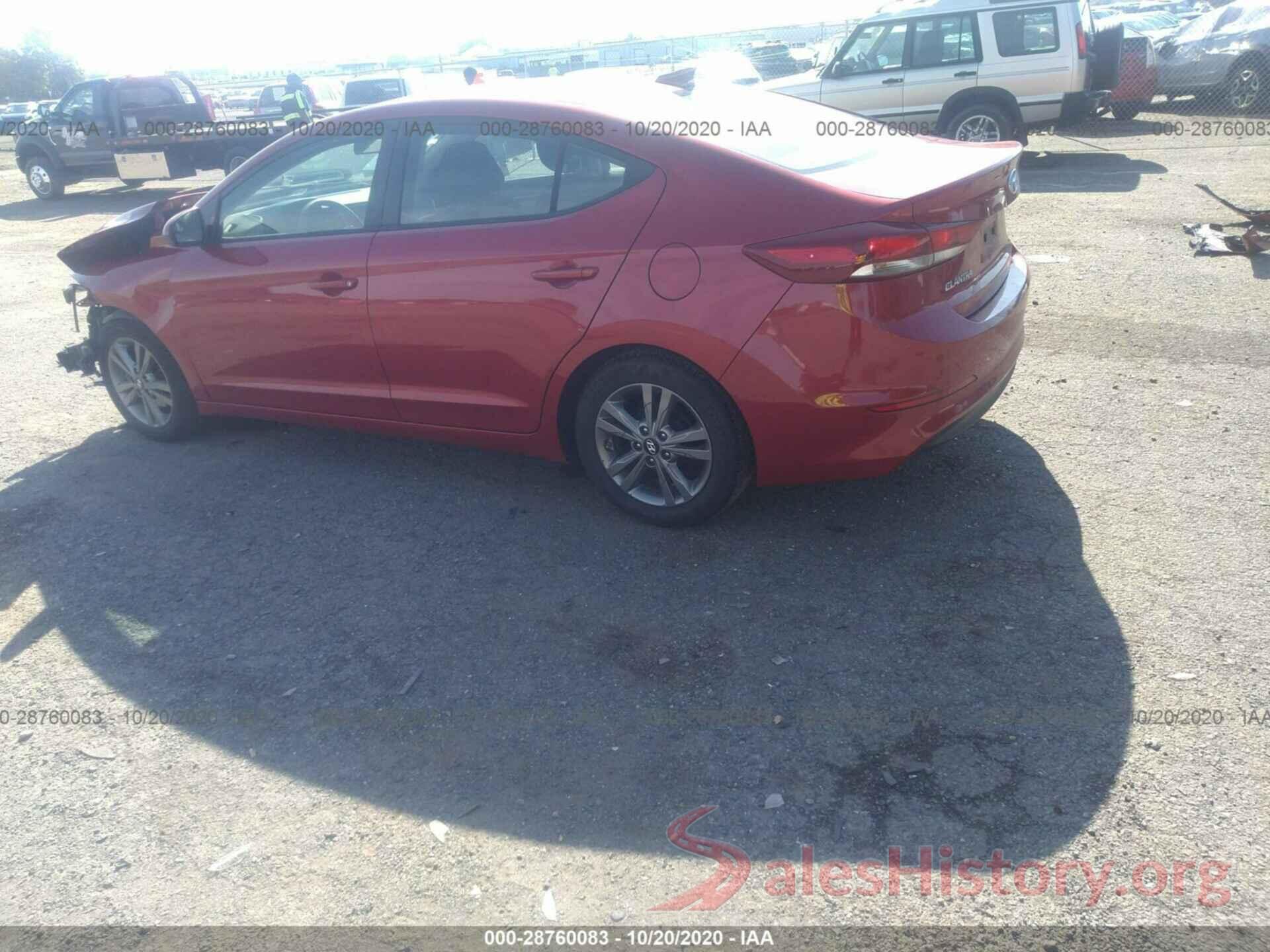 5NPD84LF8HH074833 2017 HYUNDAI ELANTRA