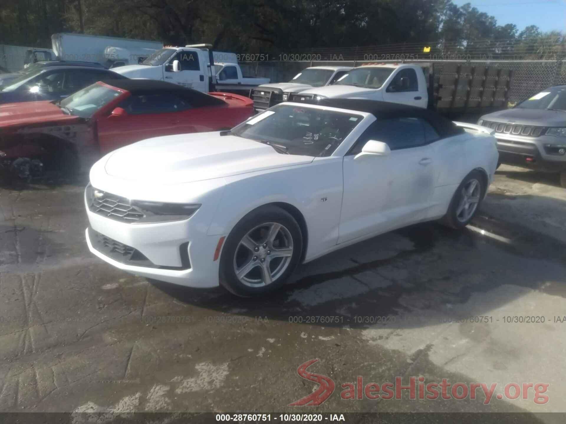 1G1FB3DX2L0117735 2020 CHEVROLET CAMARO