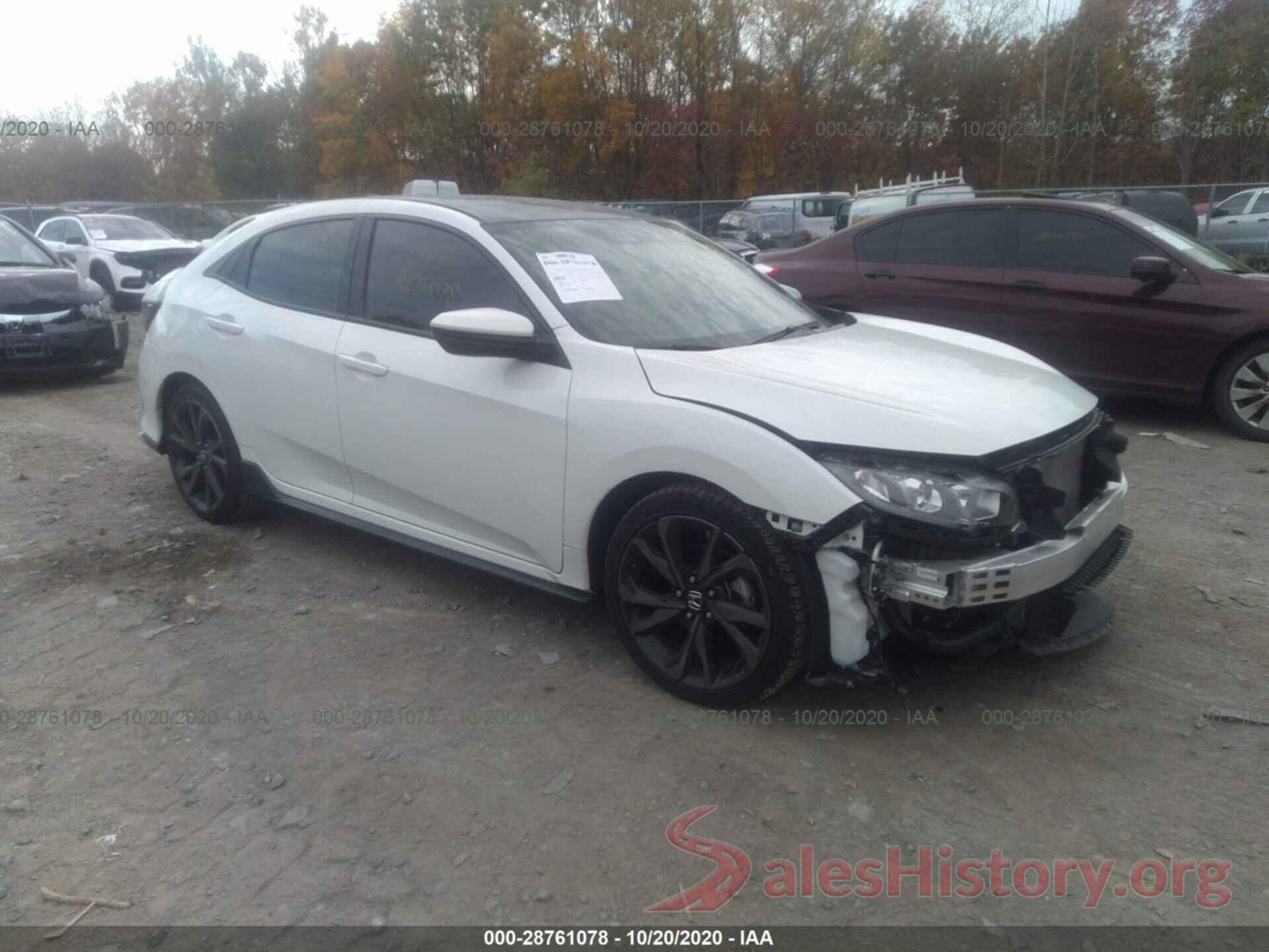 SHHFK7H49KU416538 2019 HONDA CIVIC HATCHBACK