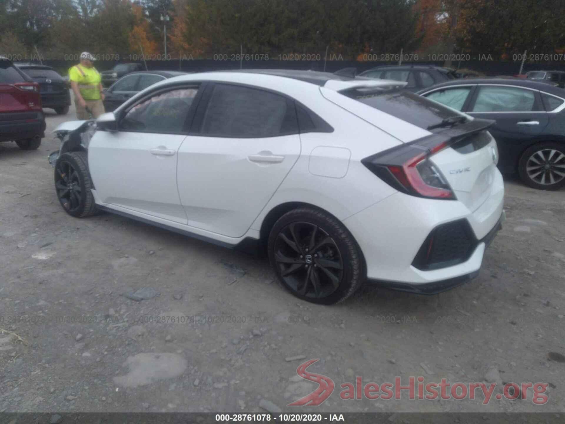 SHHFK7H49KU416538 2019 HONDA CIVIC HATCHBACK