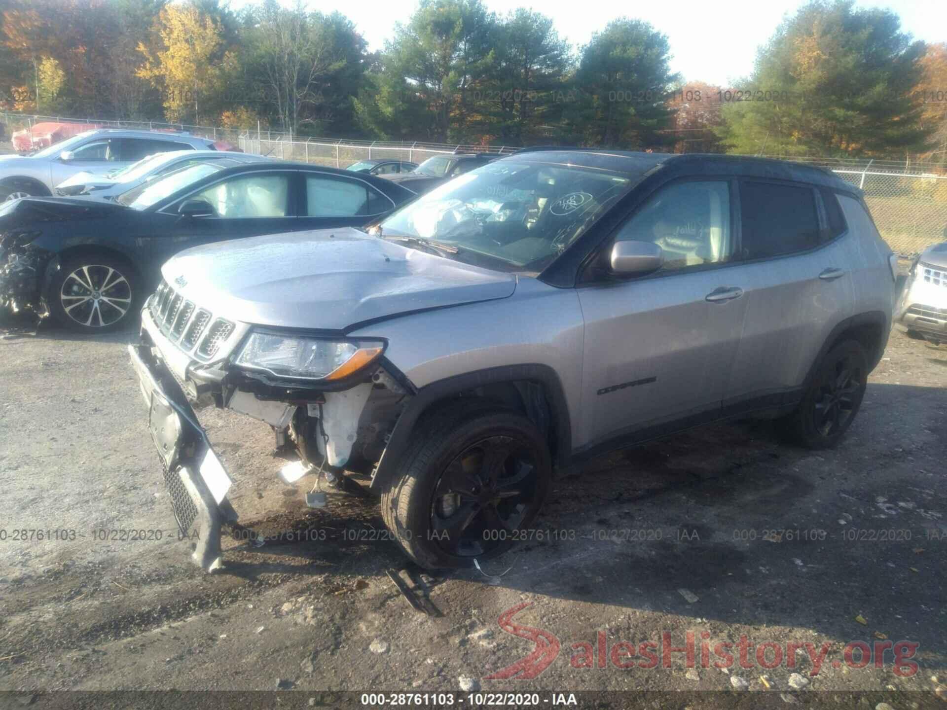 3C4NJDBB7KT683359 2019 JEEP COMPASS