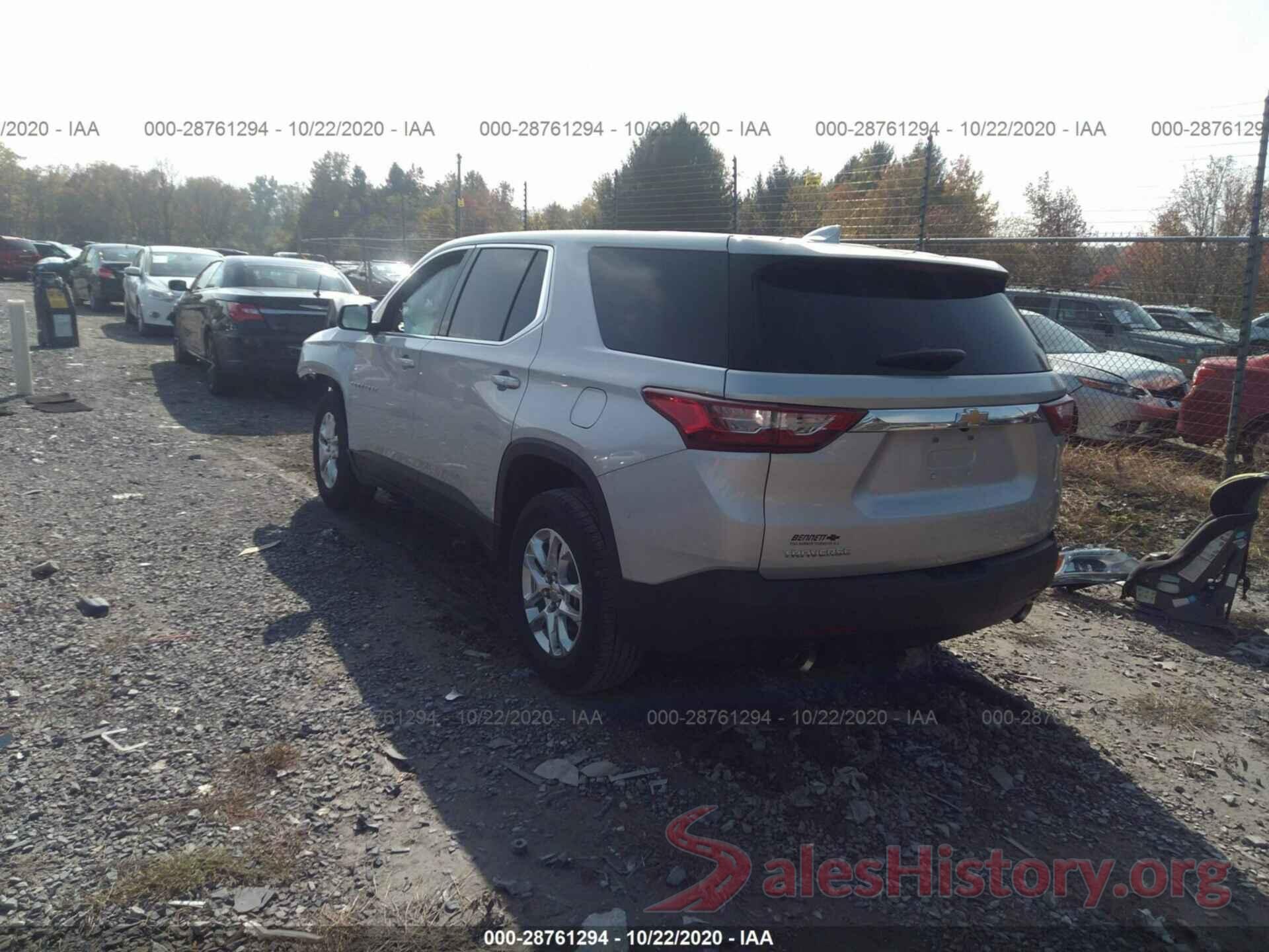 1GNERFKW6KJ228458 2019 CHEVROLET TRAVERSE