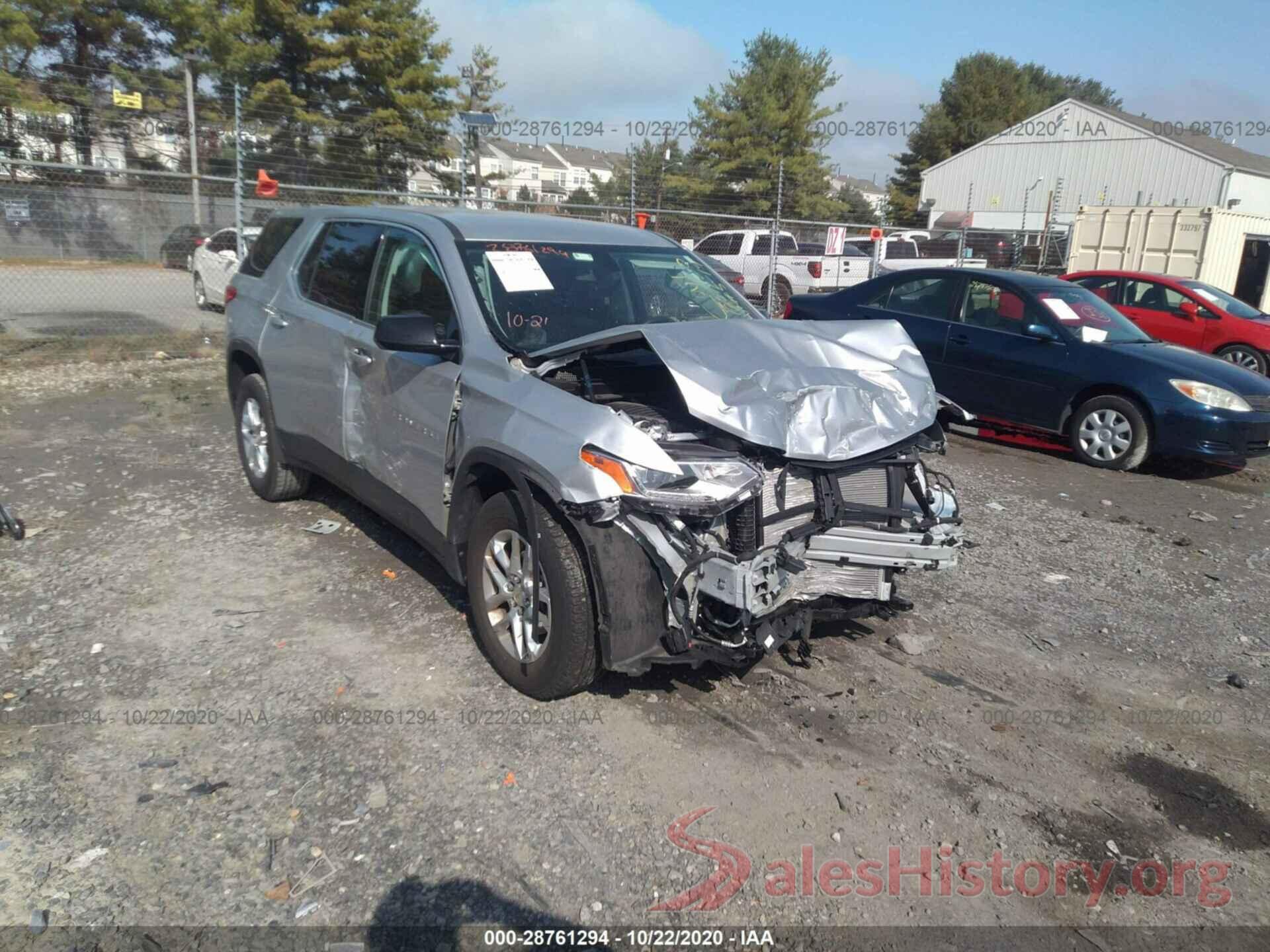 1GNERFKW6KJ228458 2019 CHEVROLET TRAVERSE