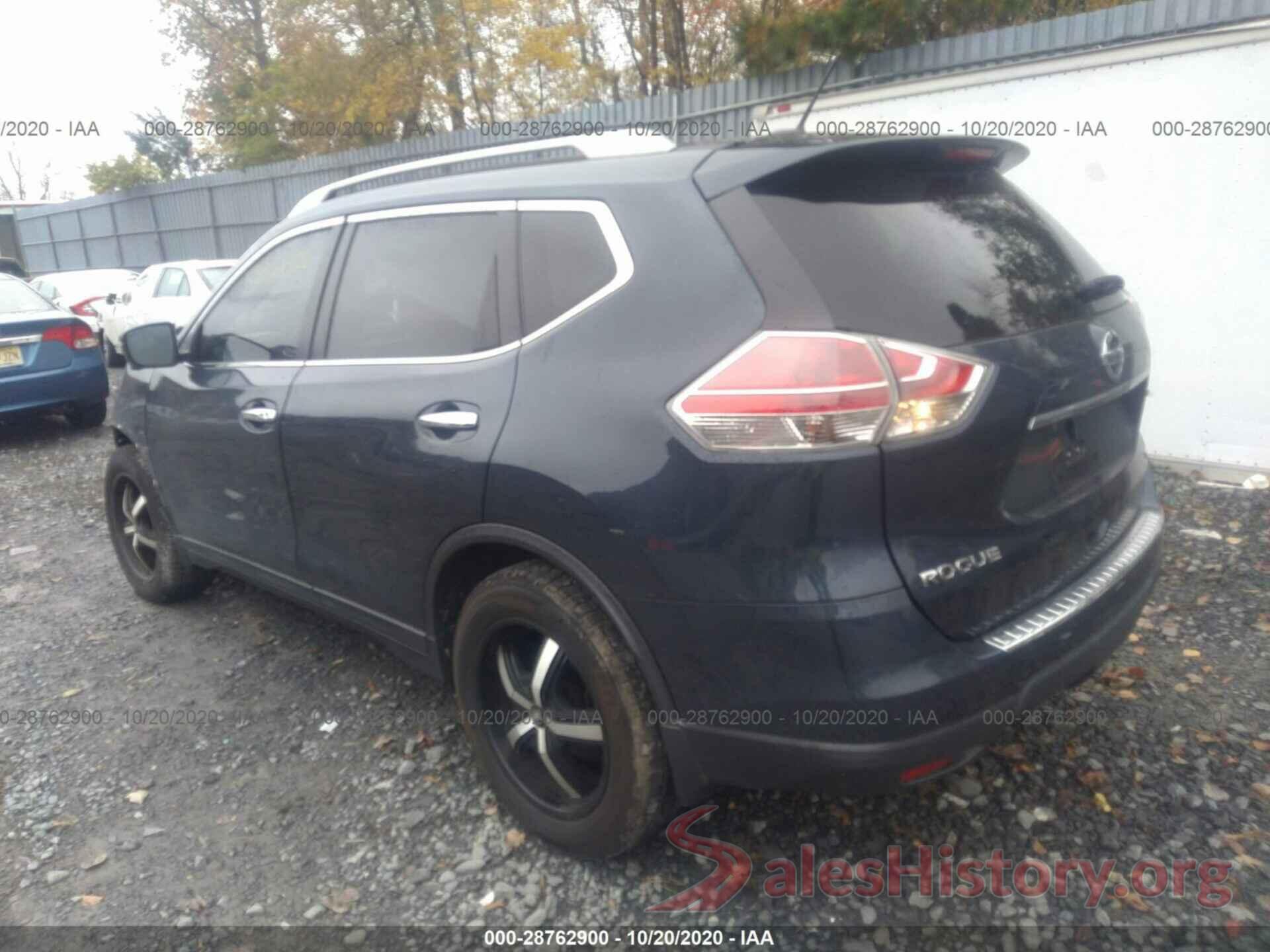 5N1AT2MT1GC790229 2016 NISSAN ROGUE