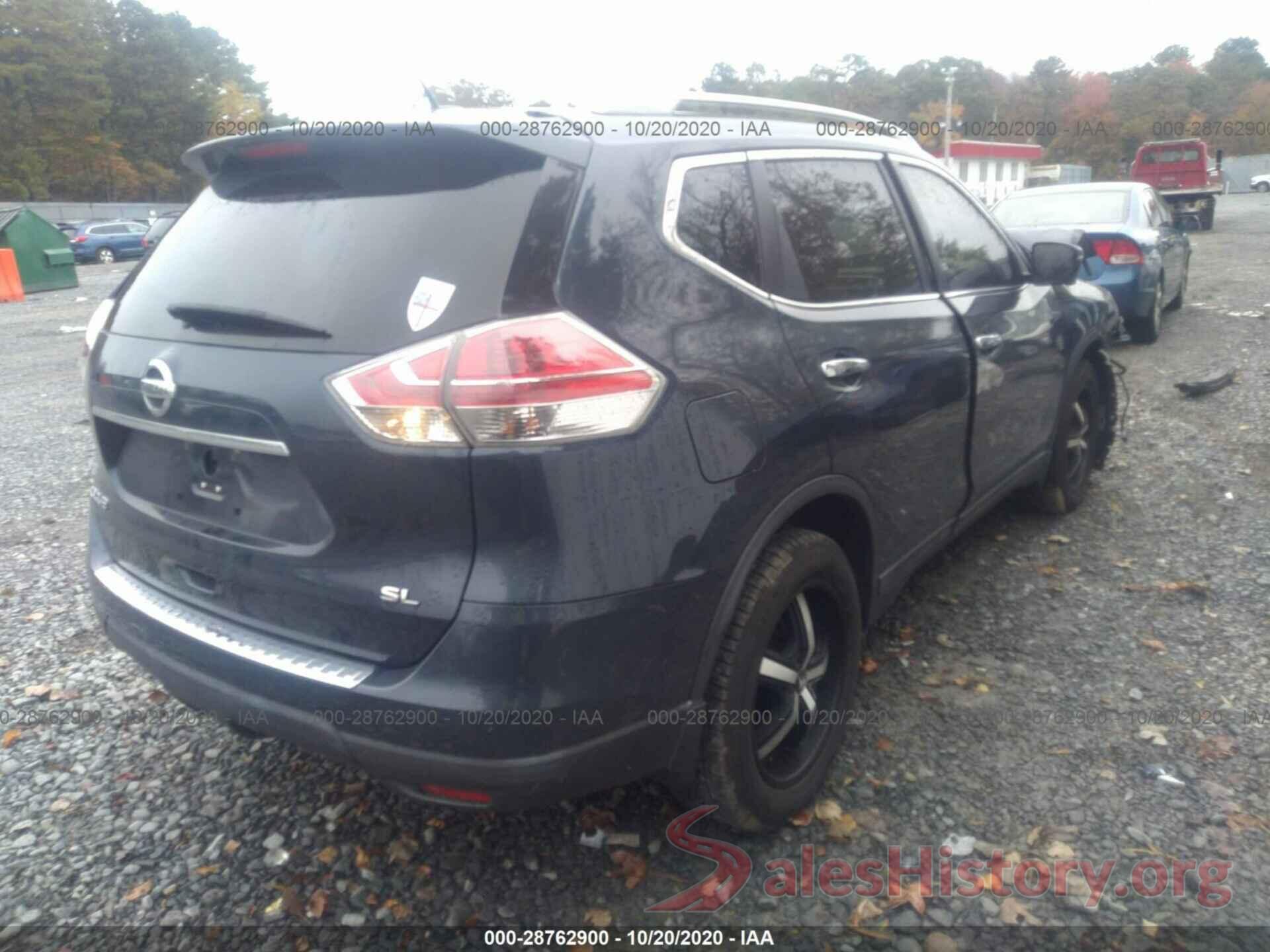 5N1AT2MT1GC790229 2016 NISSAN ROGUE