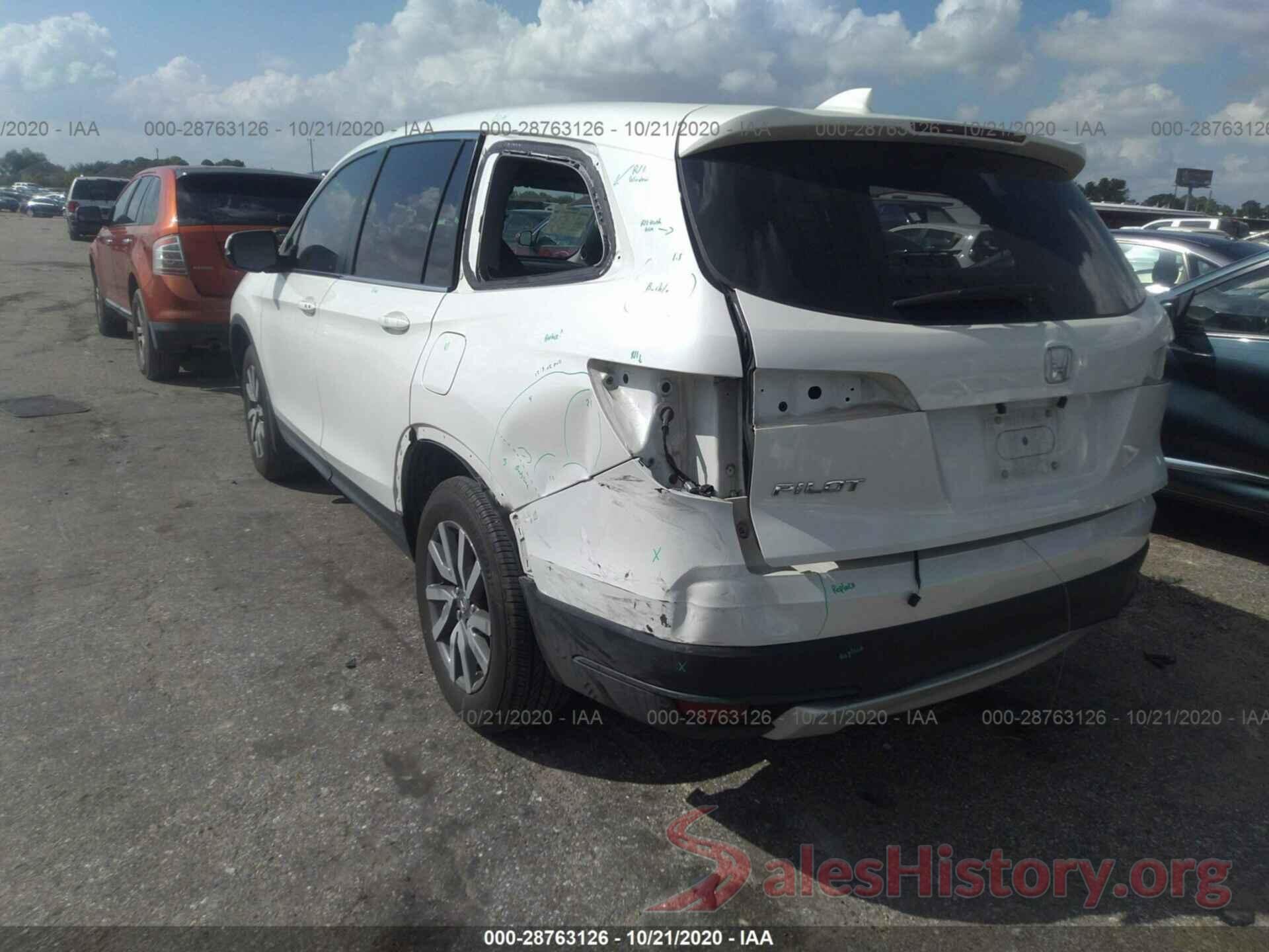 5FNYF5H55KB039069 2019 HONDA PILOT