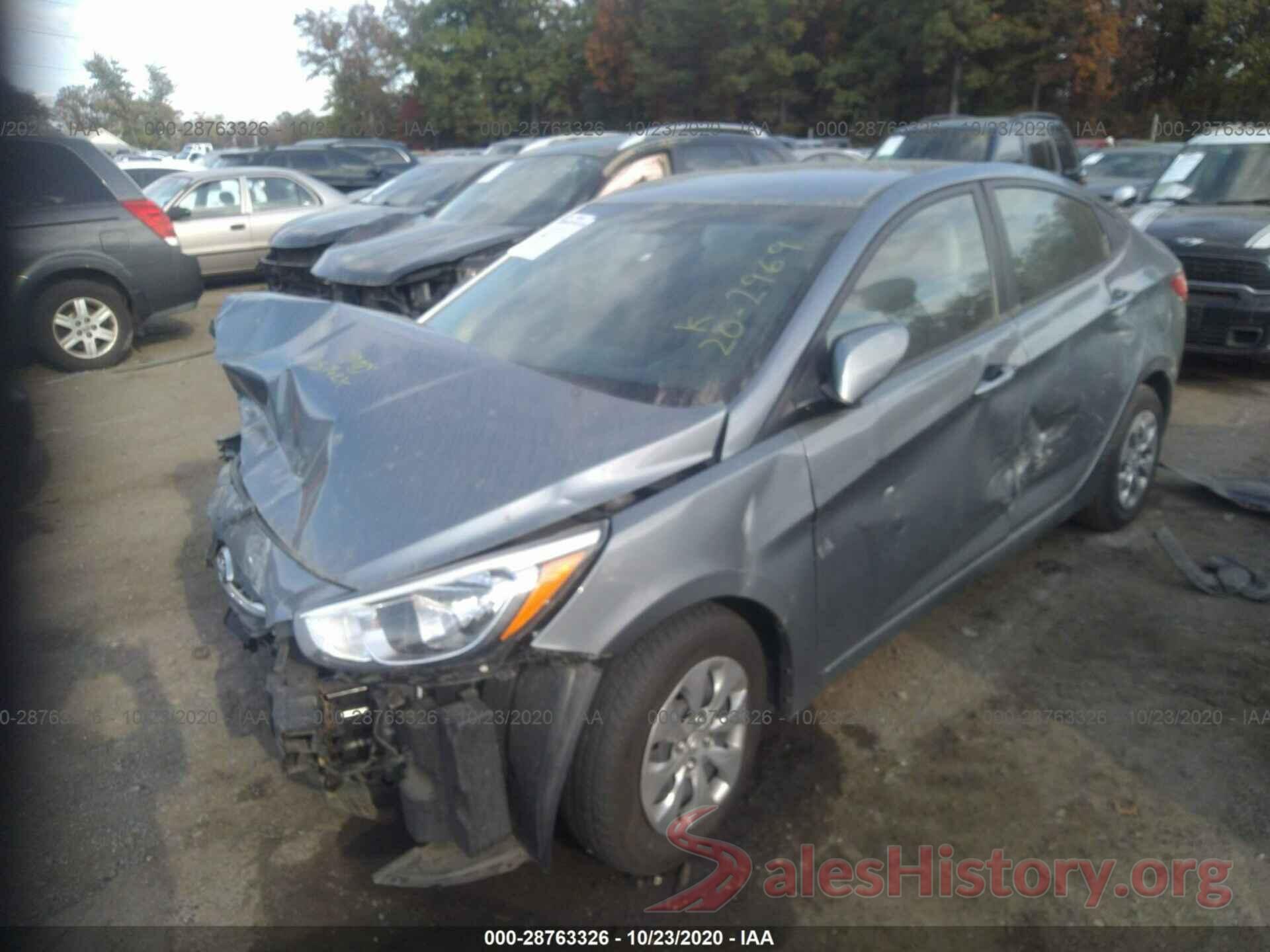 KMHCT4AE7HU360341 2017 HYUNDAI ACCENT