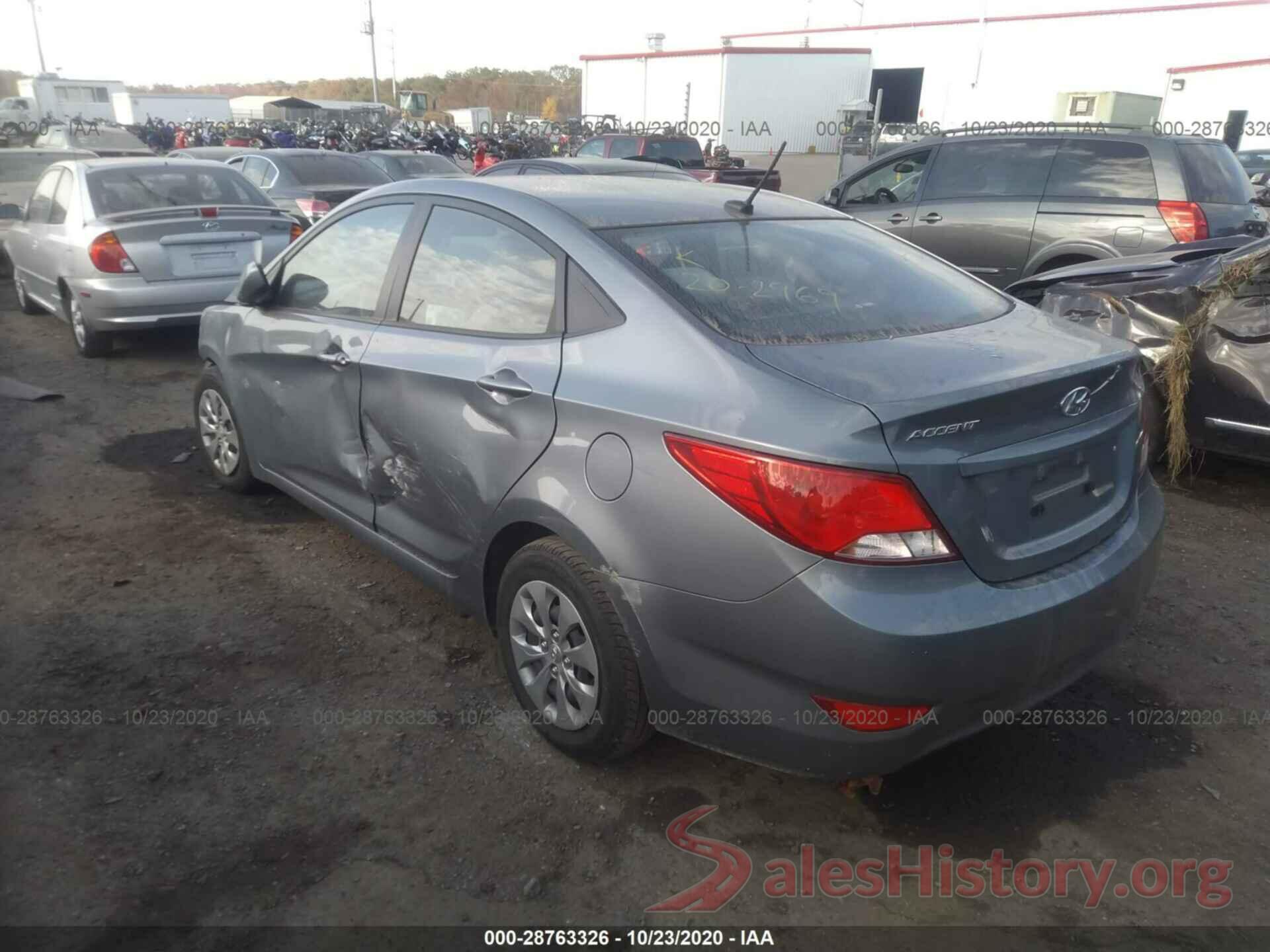 KMHCT4AE7HU360341 2017 HYUNDAI ACCENT