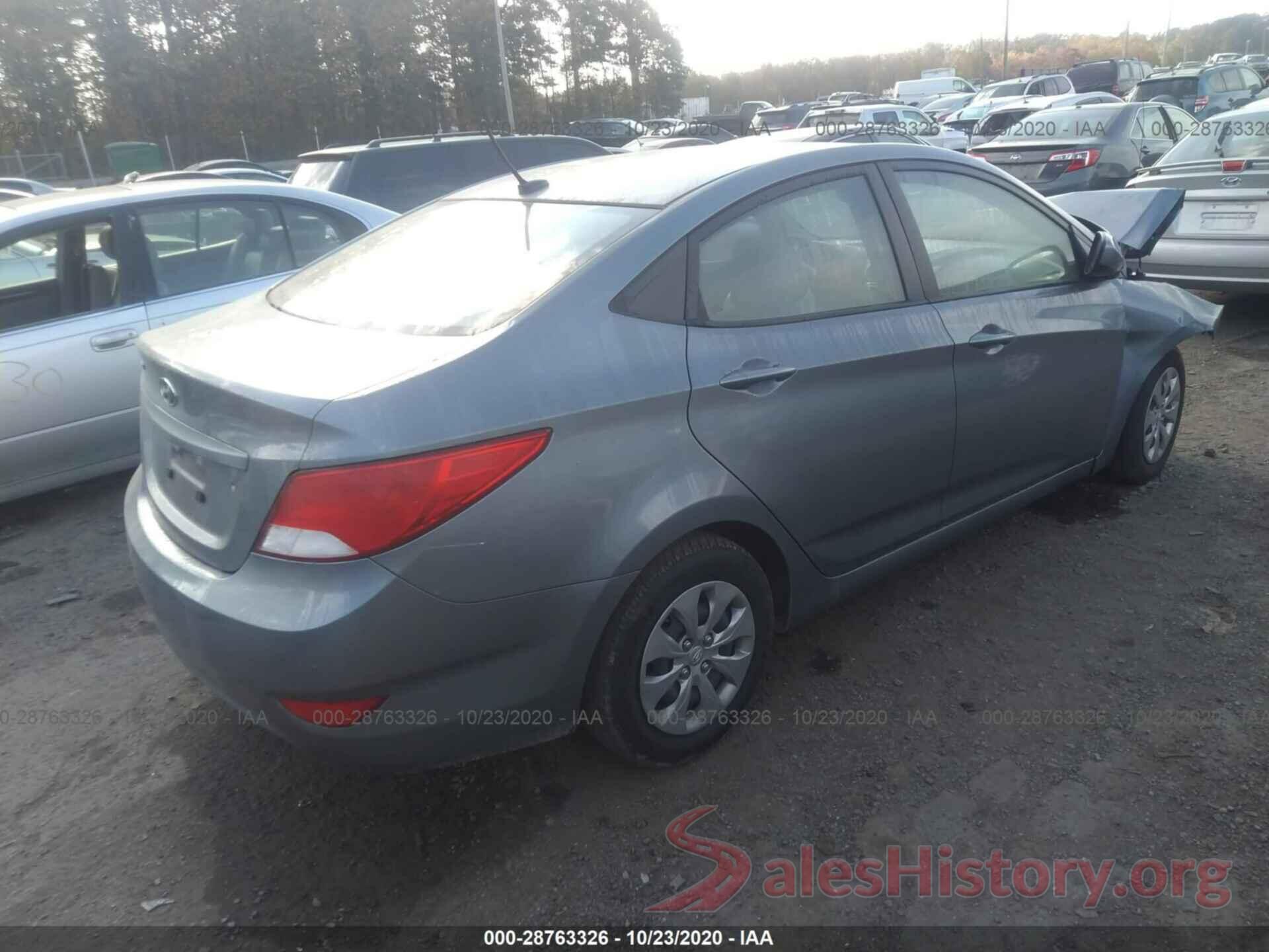 KMHCT4AE7HU360341 2017 HYUNDAI ACCENT