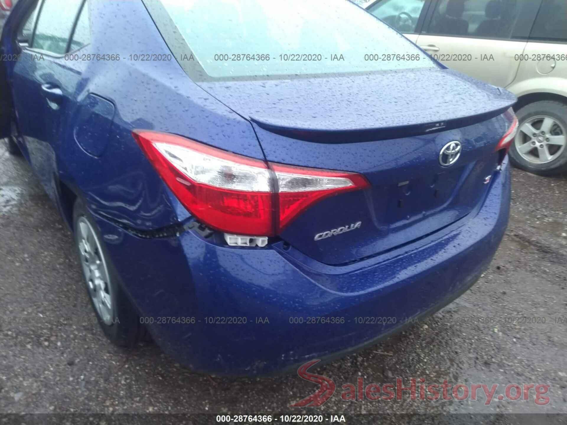 5YFBURHE4GP382387 2016 TOYOTA COROLLA