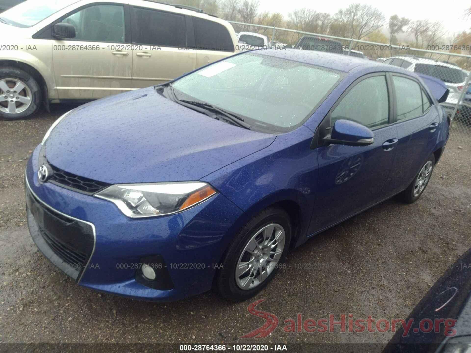 5YFBURHE4GP382387 2016 TOYOTA COROLLA