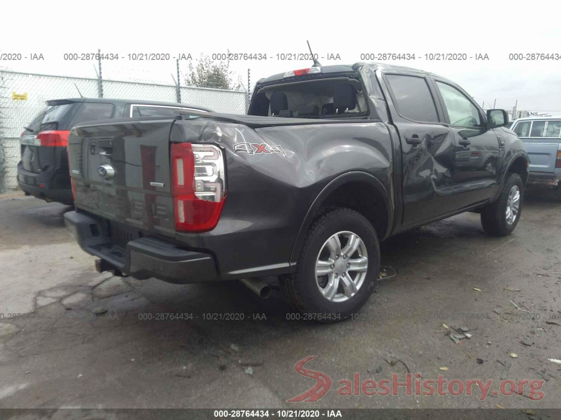 1FTER4FH8KLB15284 2019 FORD RANGER