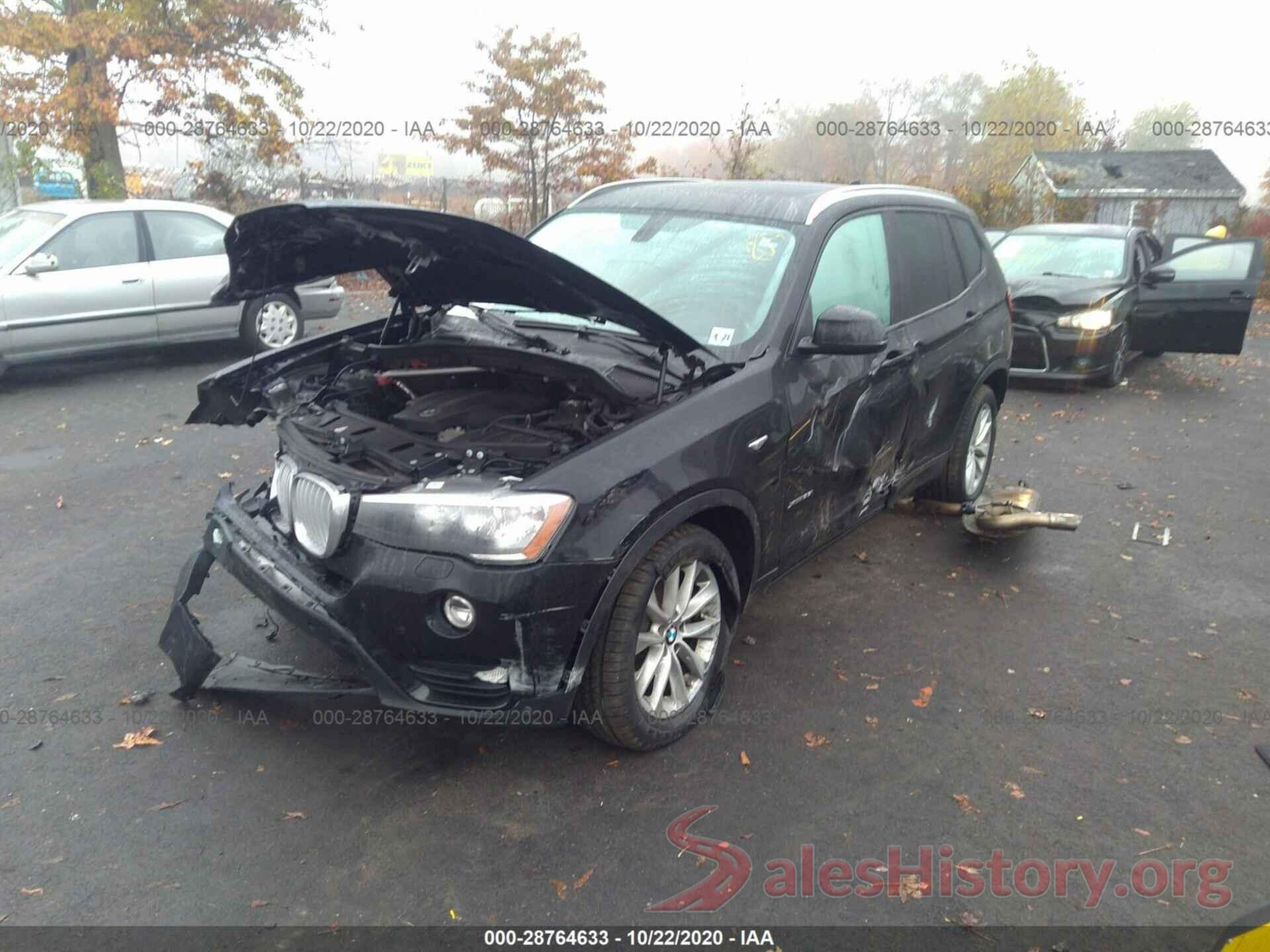 5UXWX9C54G0D83552 2016 BMW X3