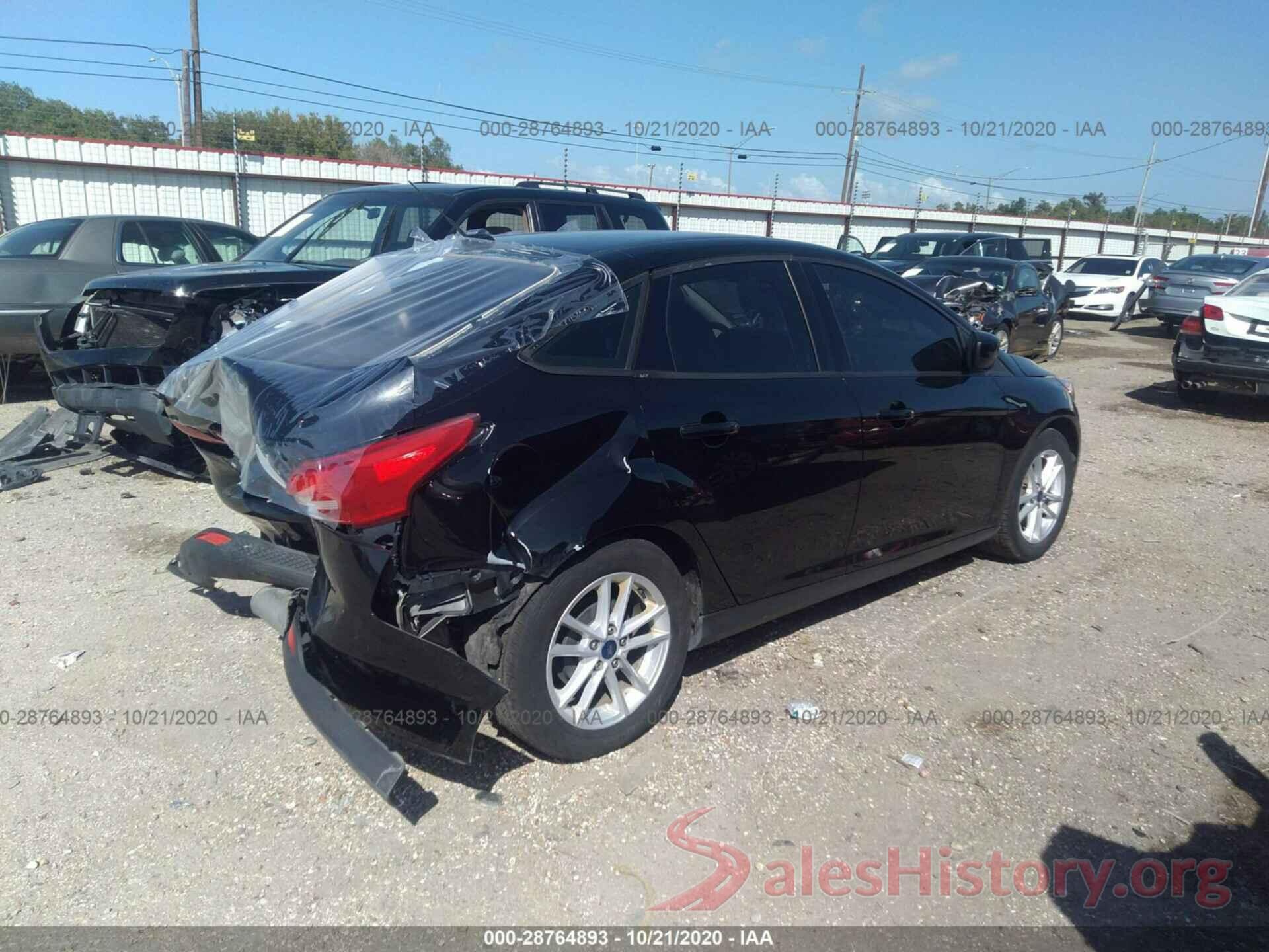 1FADP3F29JL237101 2018 FORD FOCUS