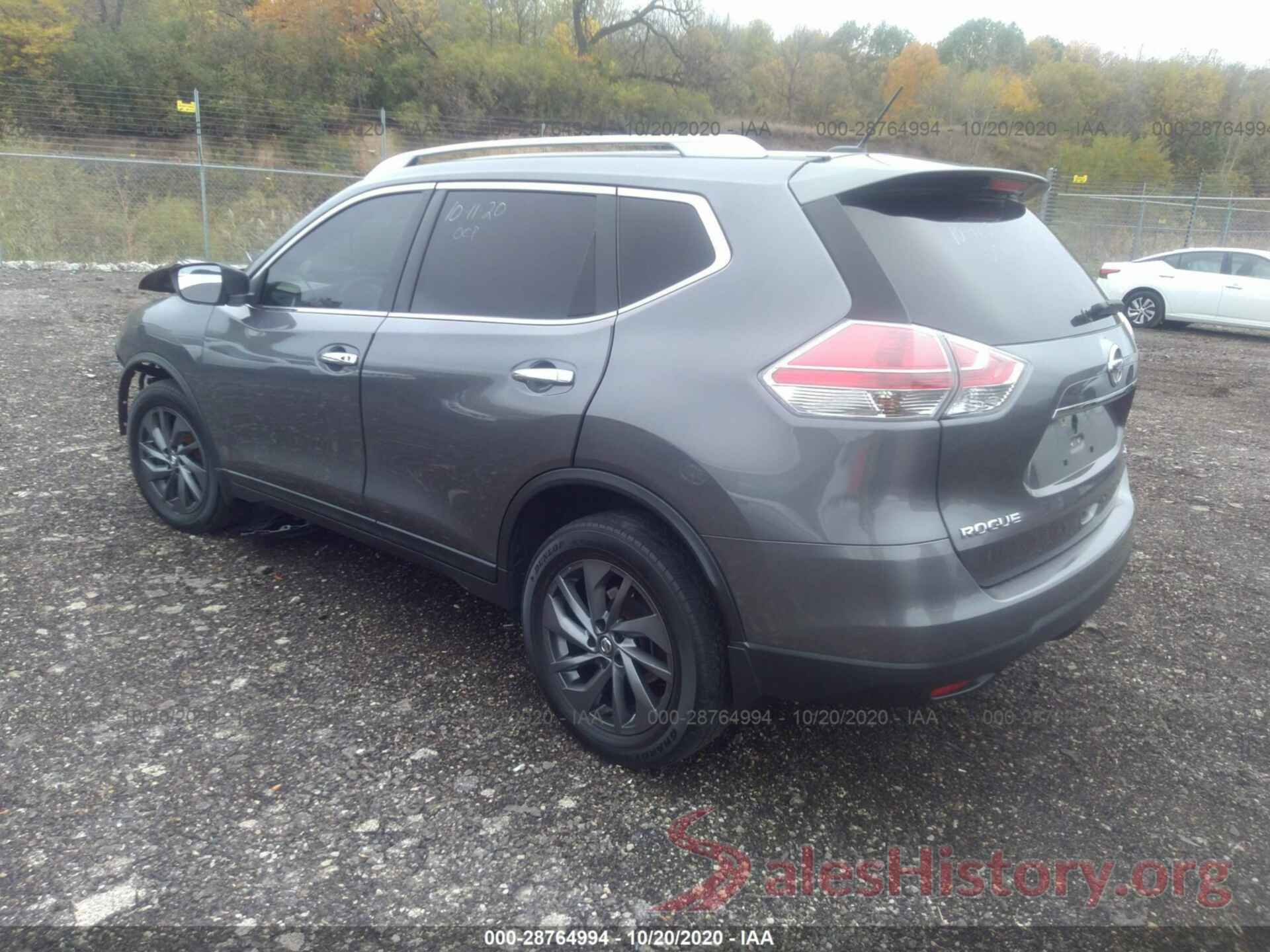 5N1AT2MV1GC808116 2016 NISSAN ROGUE