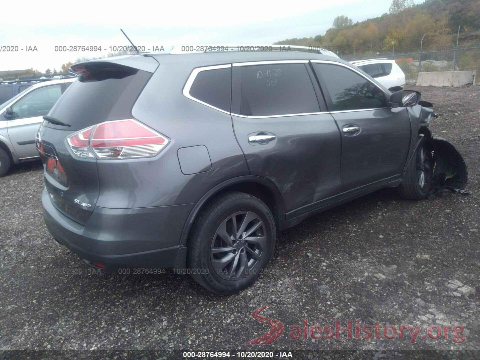 5N1AT2MV1GC808116 2016 NISSAN ROGUE