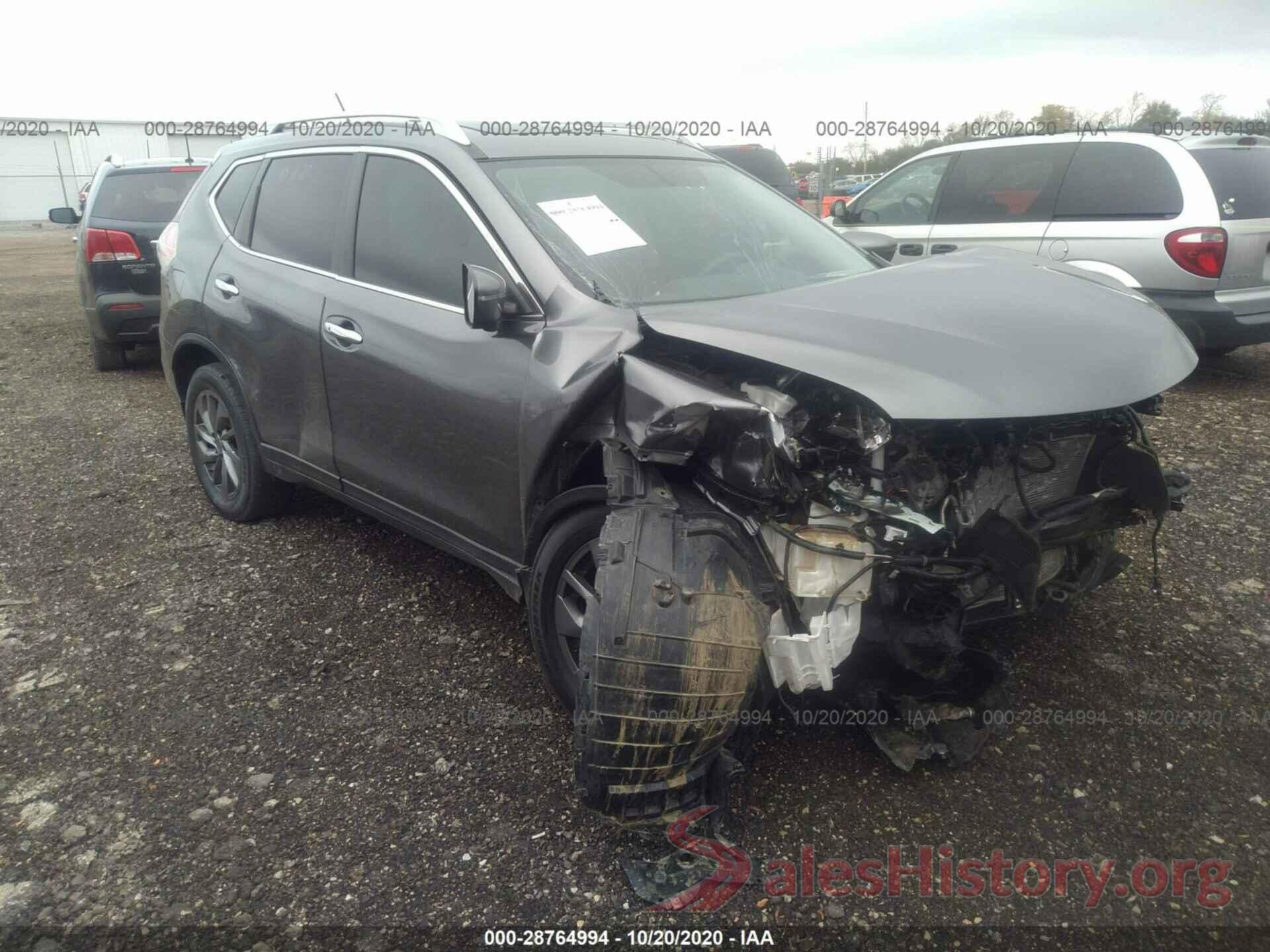 5N1AT2MV1GC808116 2016 NISSAN ROGUE