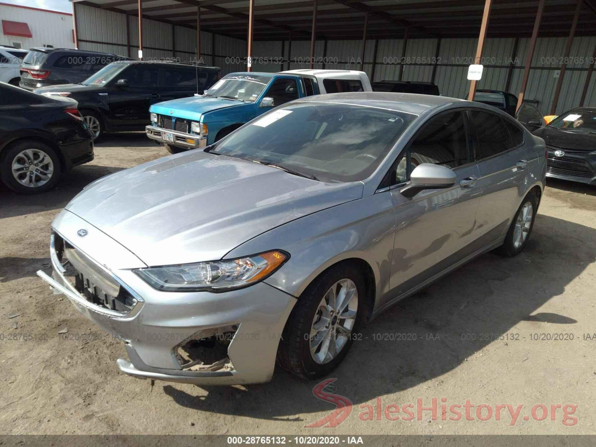 3FA6P0HD0LR110957 2020 FORD FUSION